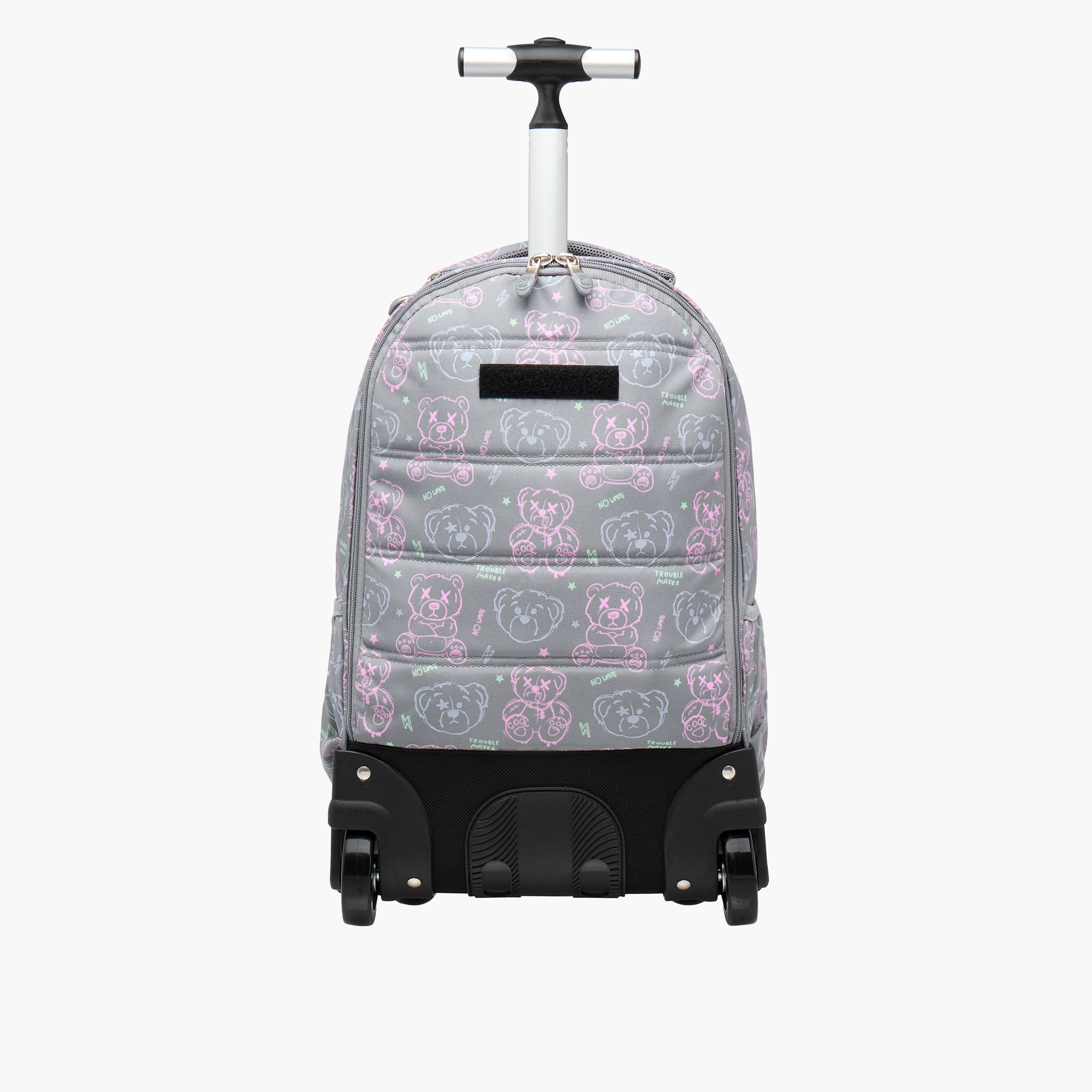 St.Right Animal Print Trolley Bag for Girls 8-13 Years with Retractable Handle -promo_LS20_OMN-image-8