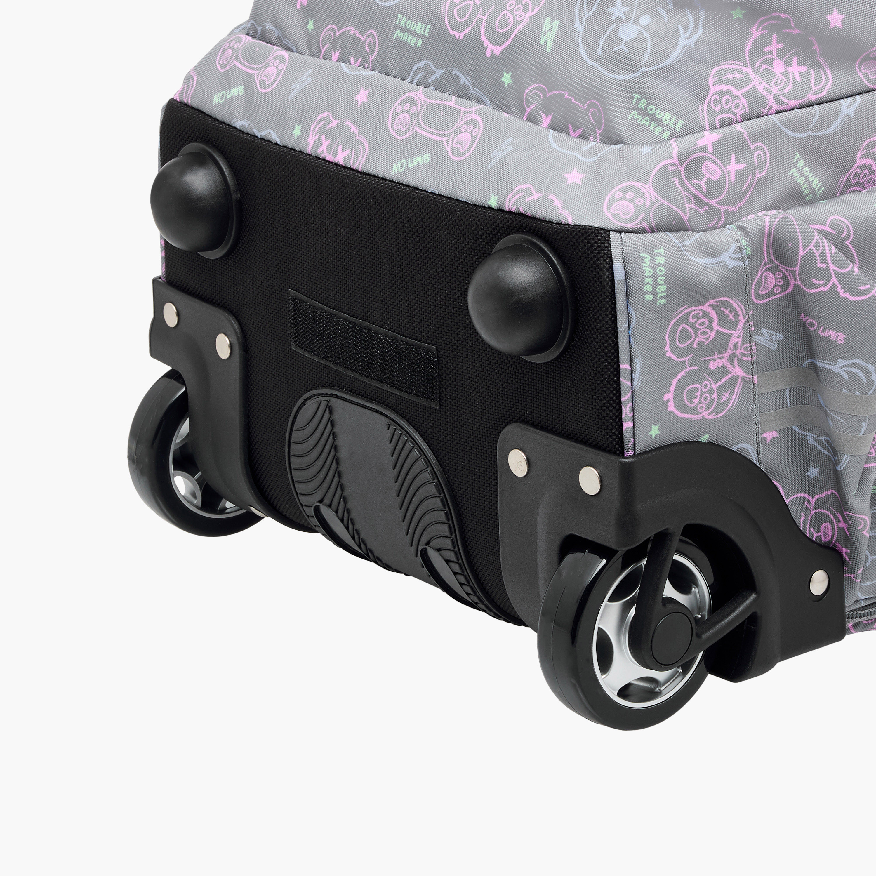 St.Right Animal Print Trolley Bag for Girls 8-13 Years with Retractable Handle -promo_LS20_OMN-image-11