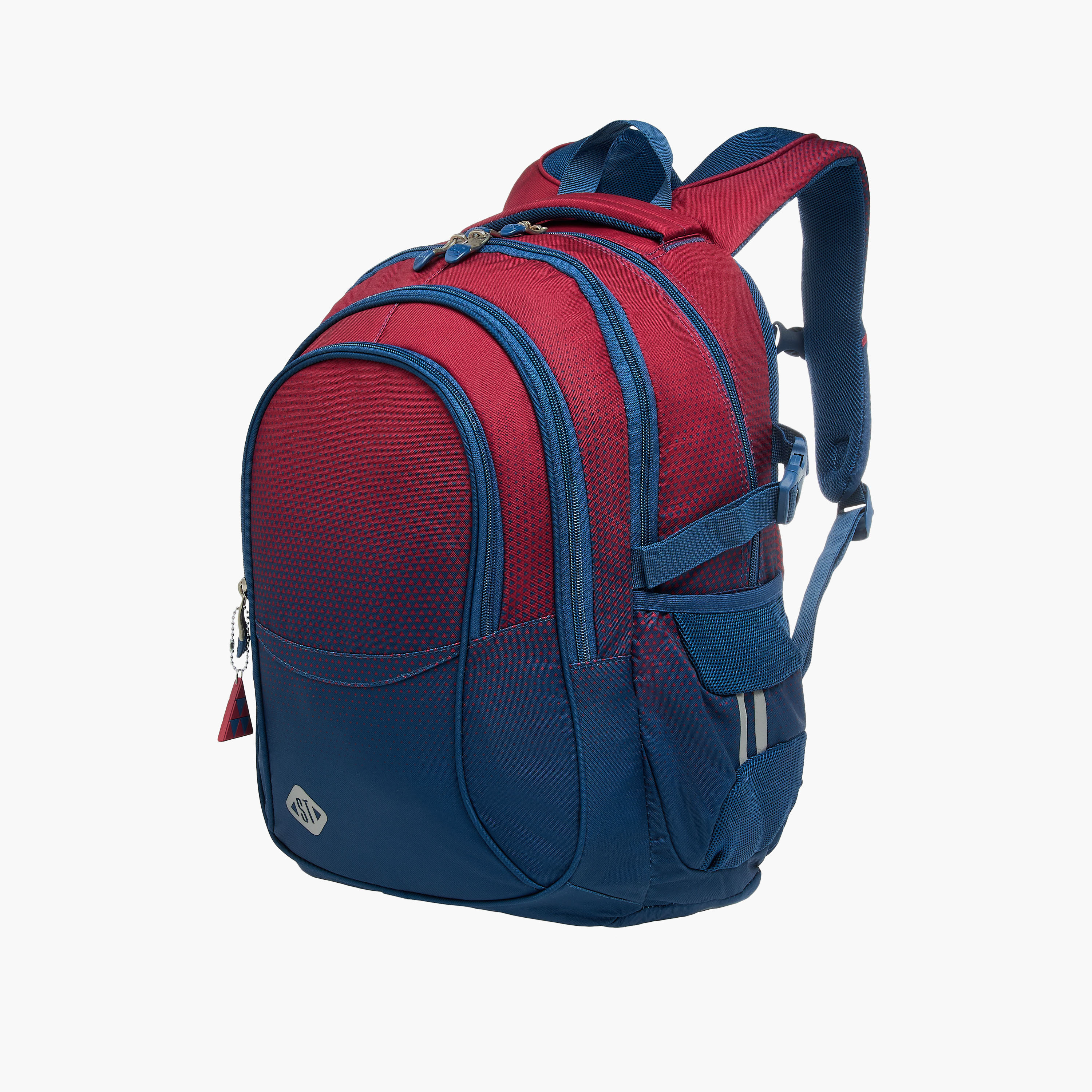 St.Right Printed 18-inch Backpack with Adjustable Straps and Zip Closure - 30x20x45 cms-school-bagsandbackpacks-backpacks-image-4