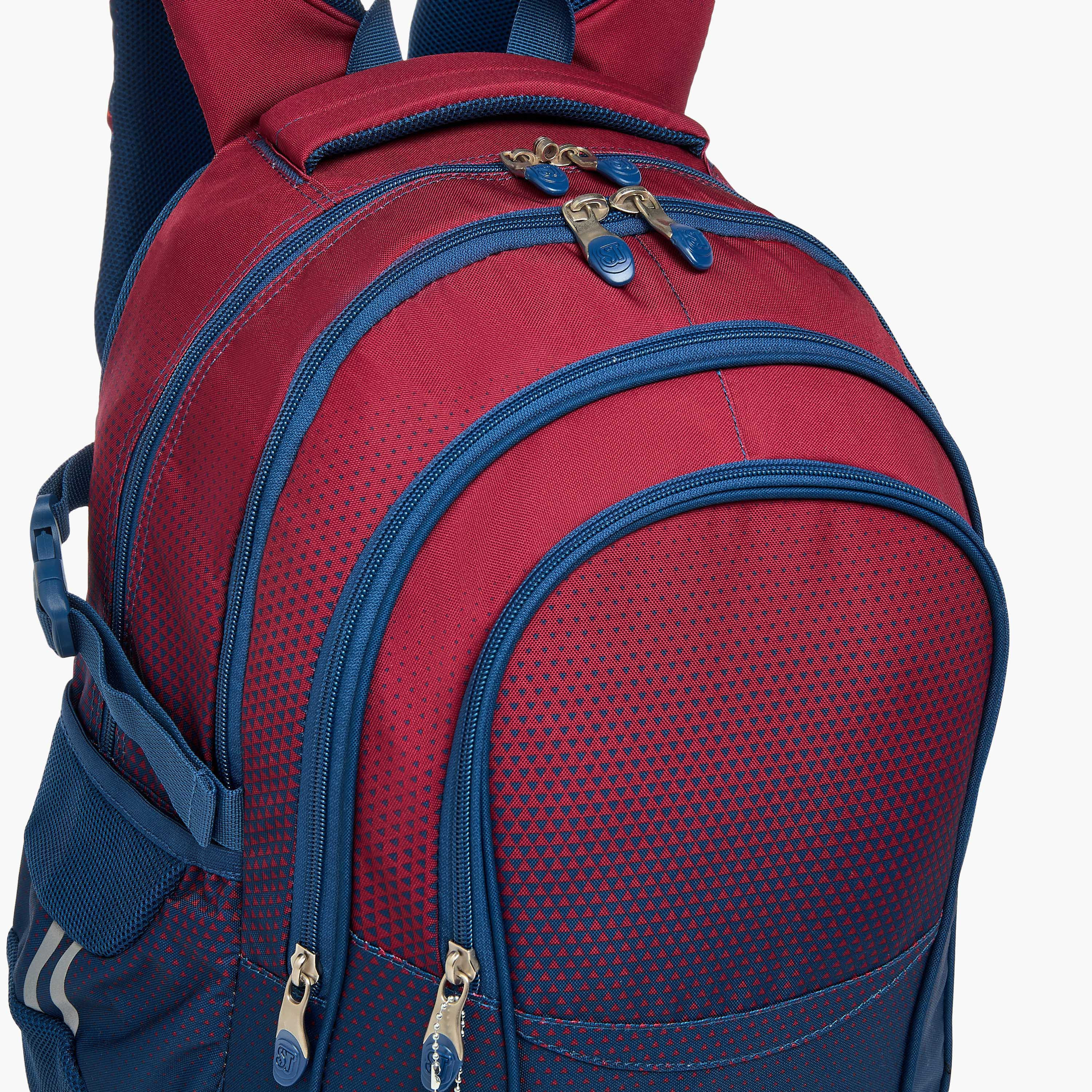 St.Right Printed 18-inch Backpack with Adjustable Straps and Zip Closure - 30x20x45 cms-school-bagsandbackpacks-backpacks-image-7