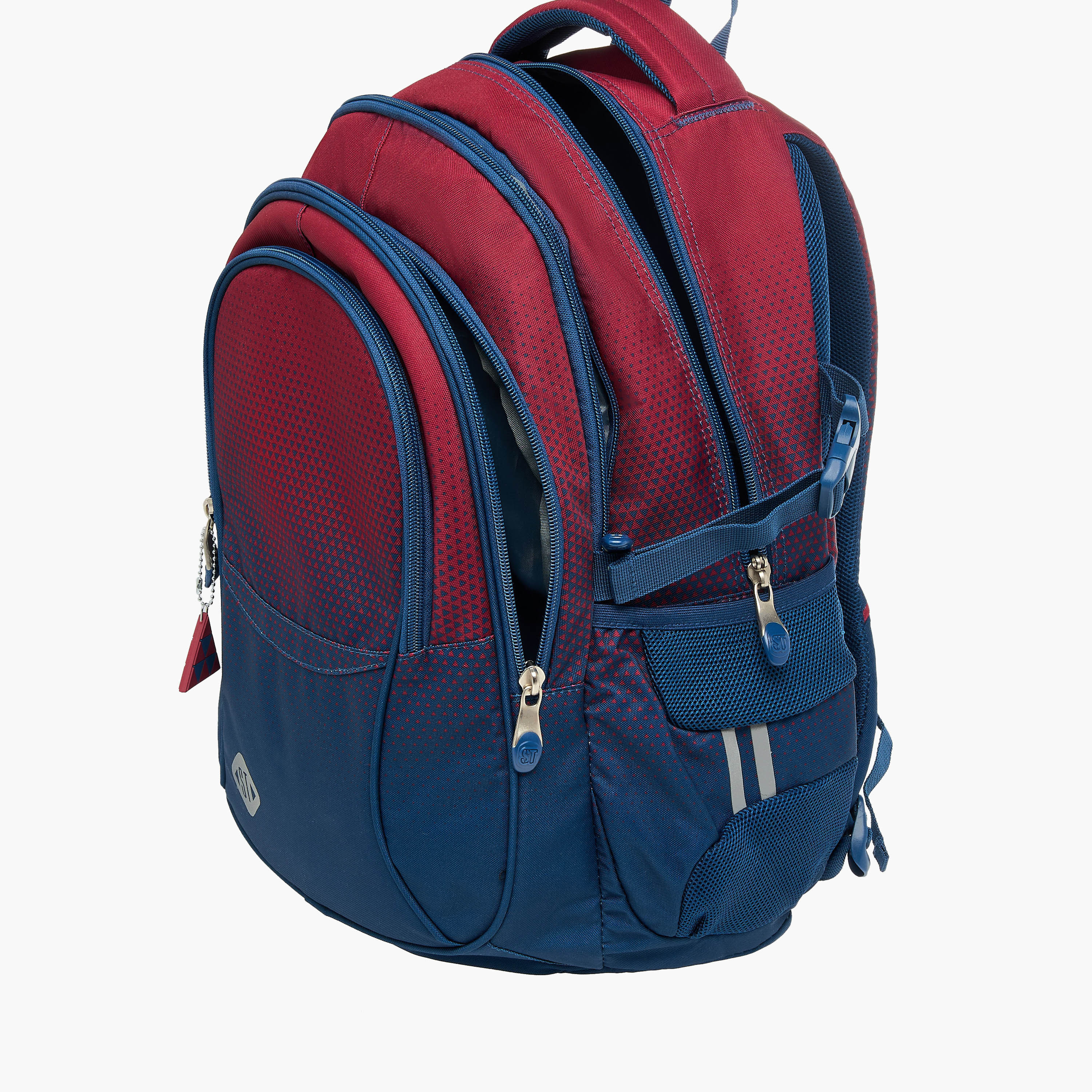 St.Right Printed 18-inch Backpack with Adjustable Straps and Zip Closure - 30x20x45 cms-school-bagsandbackpacks-backpacks-image-11