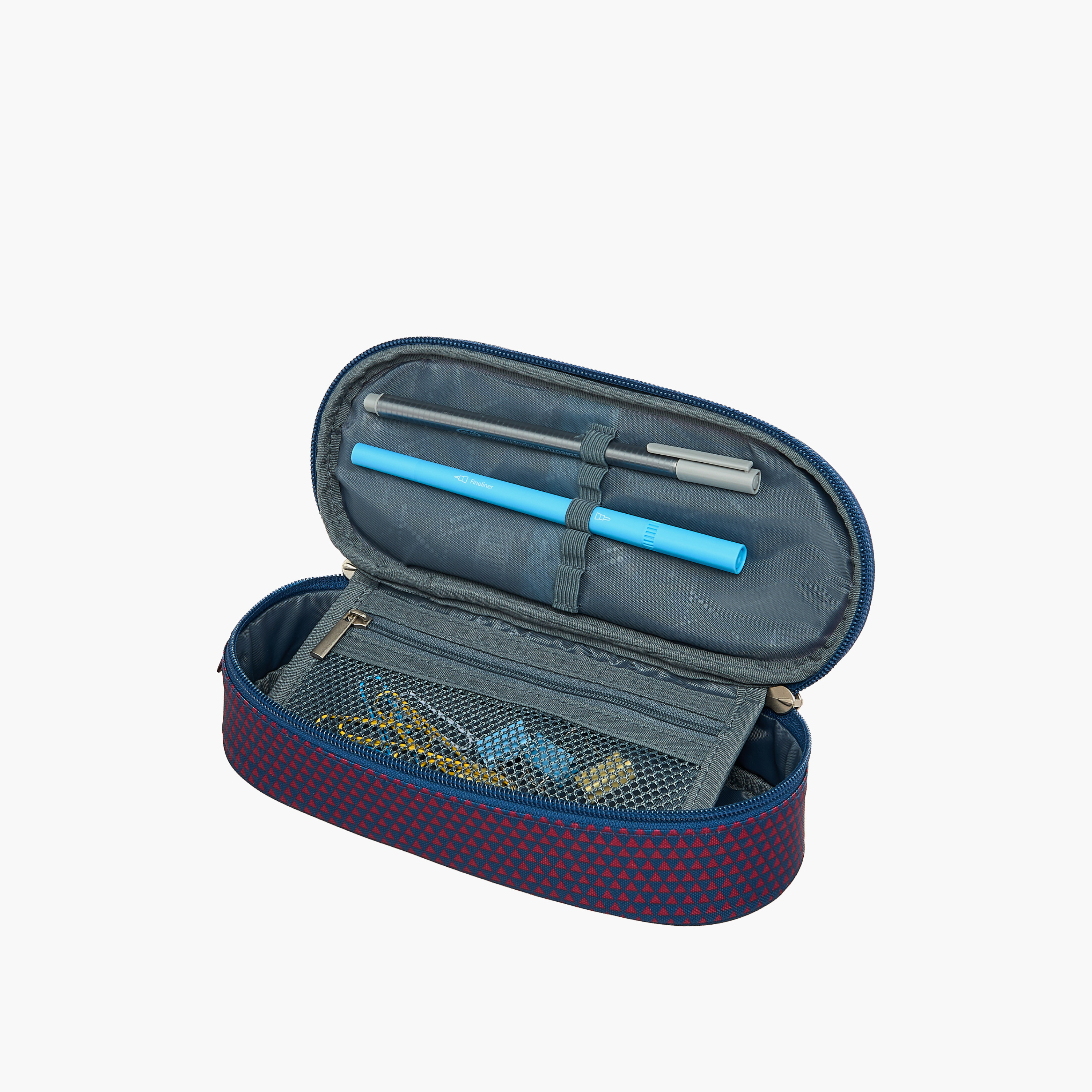 St.Right Printed Pencil Pouch with Zip Closure-school-stationery-pencilcases-image-5