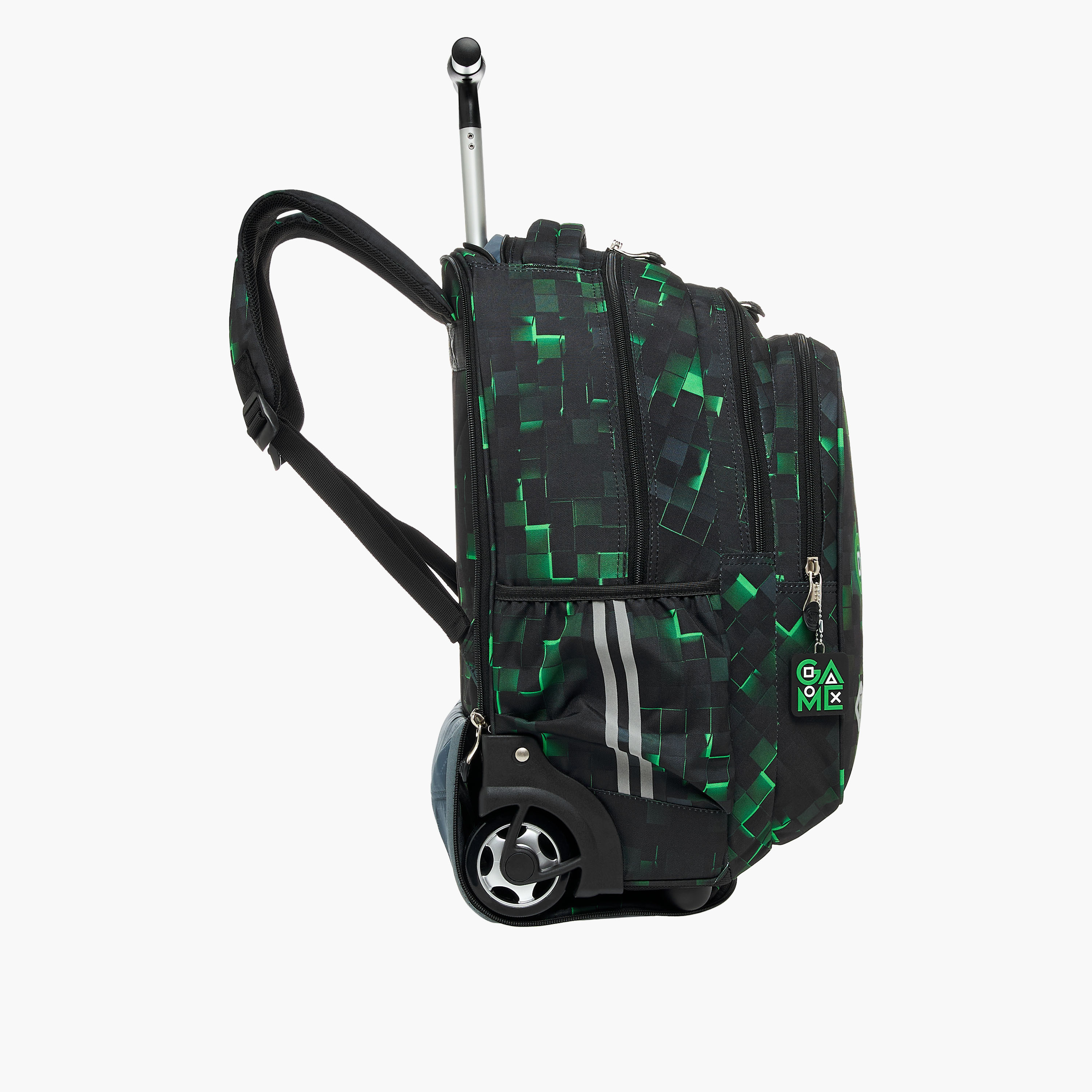 St.Right Gaming Trolley Bag for Boys 8-13 Years with Retractable Handle -school-bagsandbackpacks-trolleybags-image-10