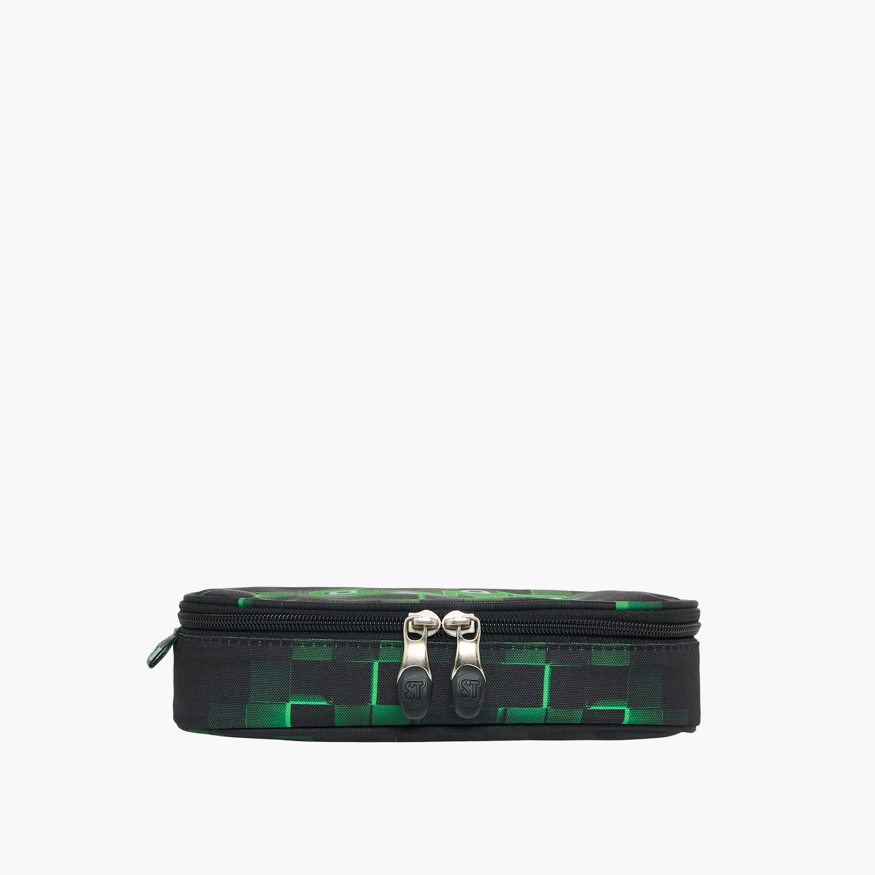 St.Right Pixel Game Print Pencil Case with Zip Closure-school-stationery-pencilcases-image-1