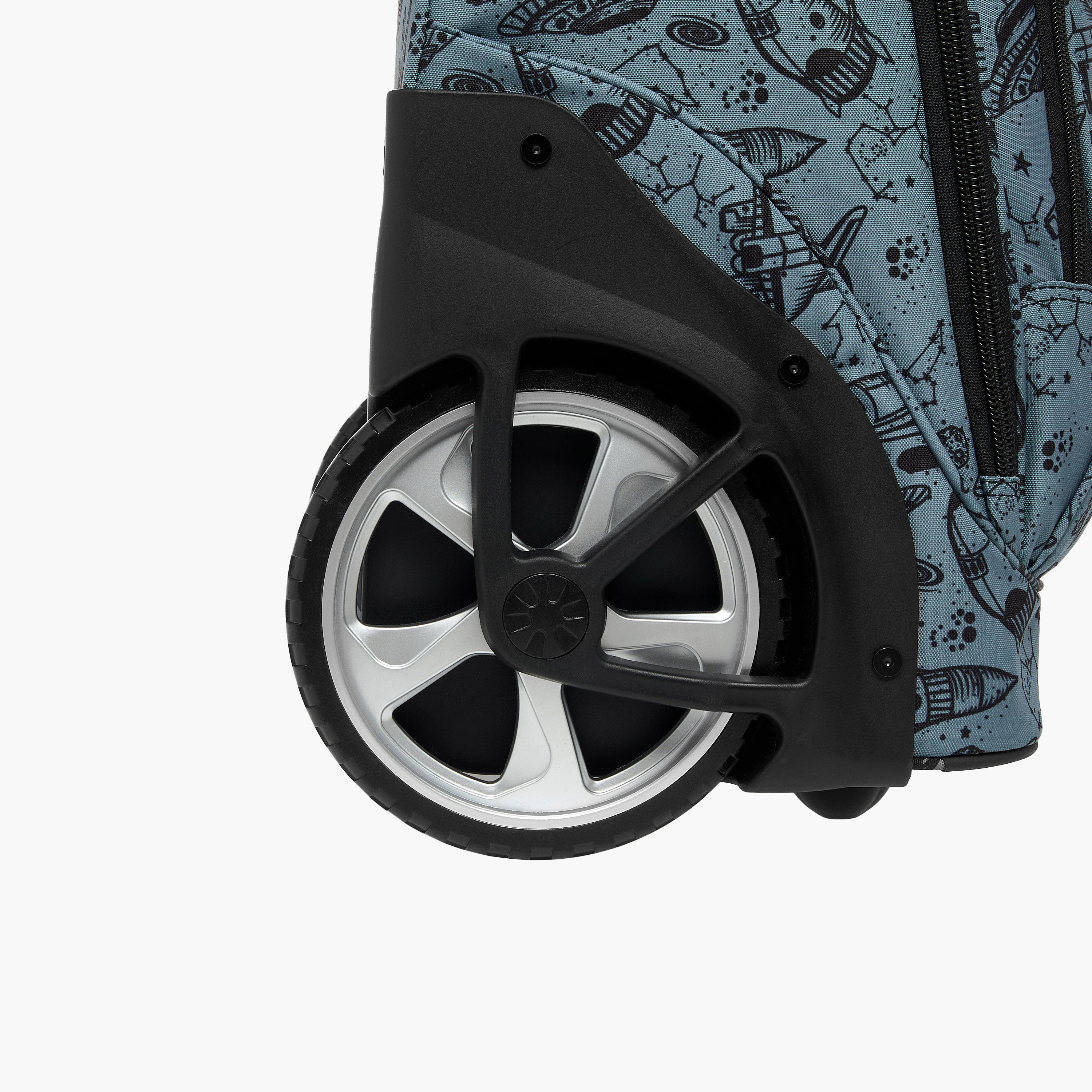 St.Right Space Trolley Bag for Boys 8-13 Years with Retractable Handle -school-bagsandbackpacks-trolleybags-image-5