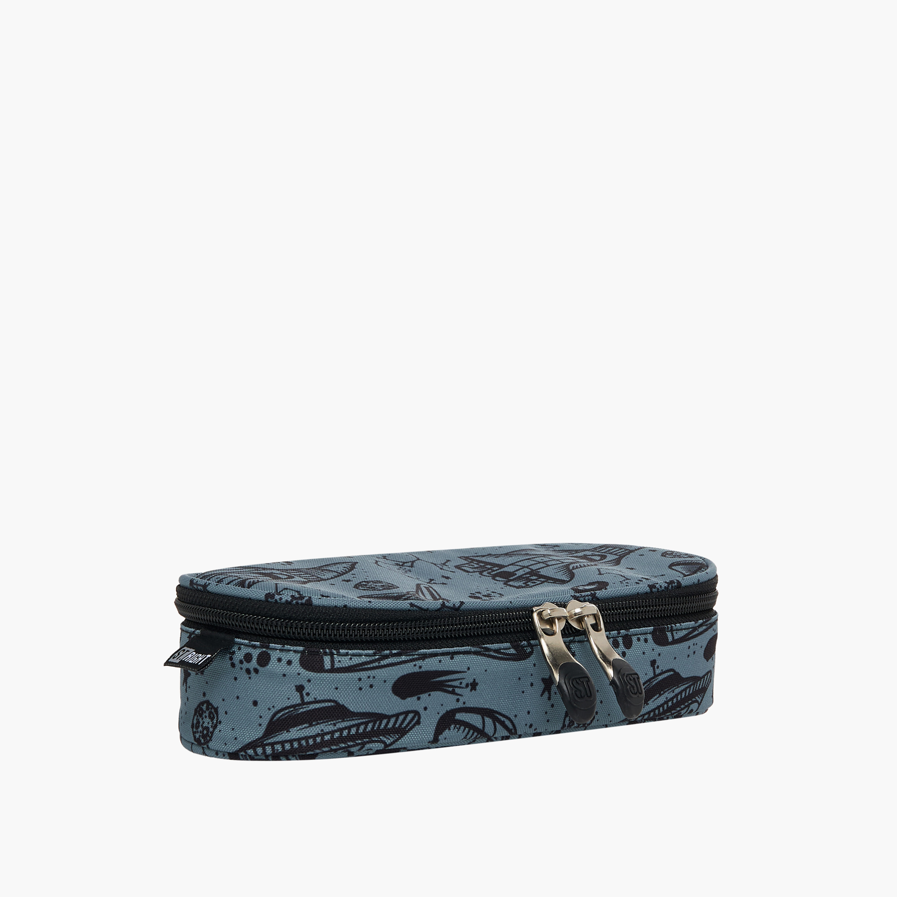 St.Right Space Print Pencil Case with Zip Closure-school-stationery-pencilcases-image-2