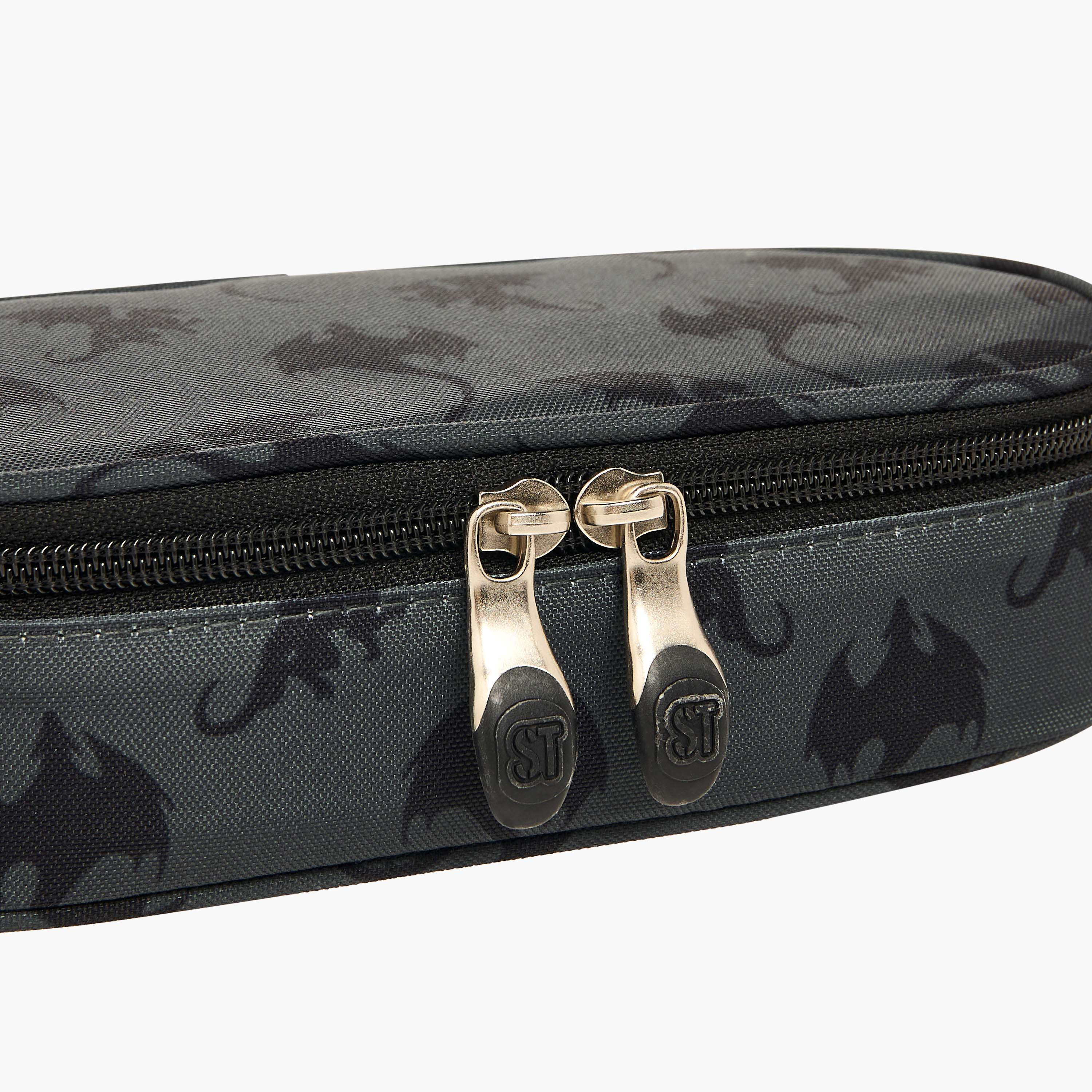 St.Right Dragon Print Pencil Pouch with Zip Closure-school-stationery-pencilcases-image-4