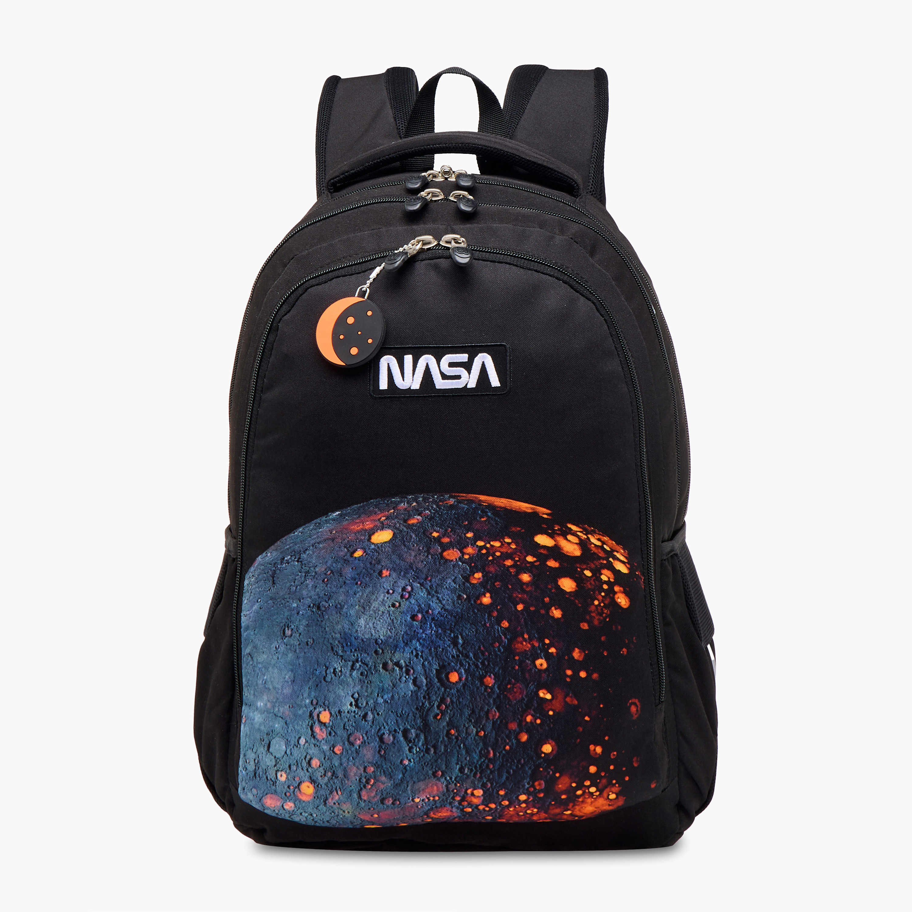 St.Right 18-inch Nasa Applique Backpack with Adjustable Straps and Zip Closure-30x20x45 cms-promo_LS20_OMN-image-1