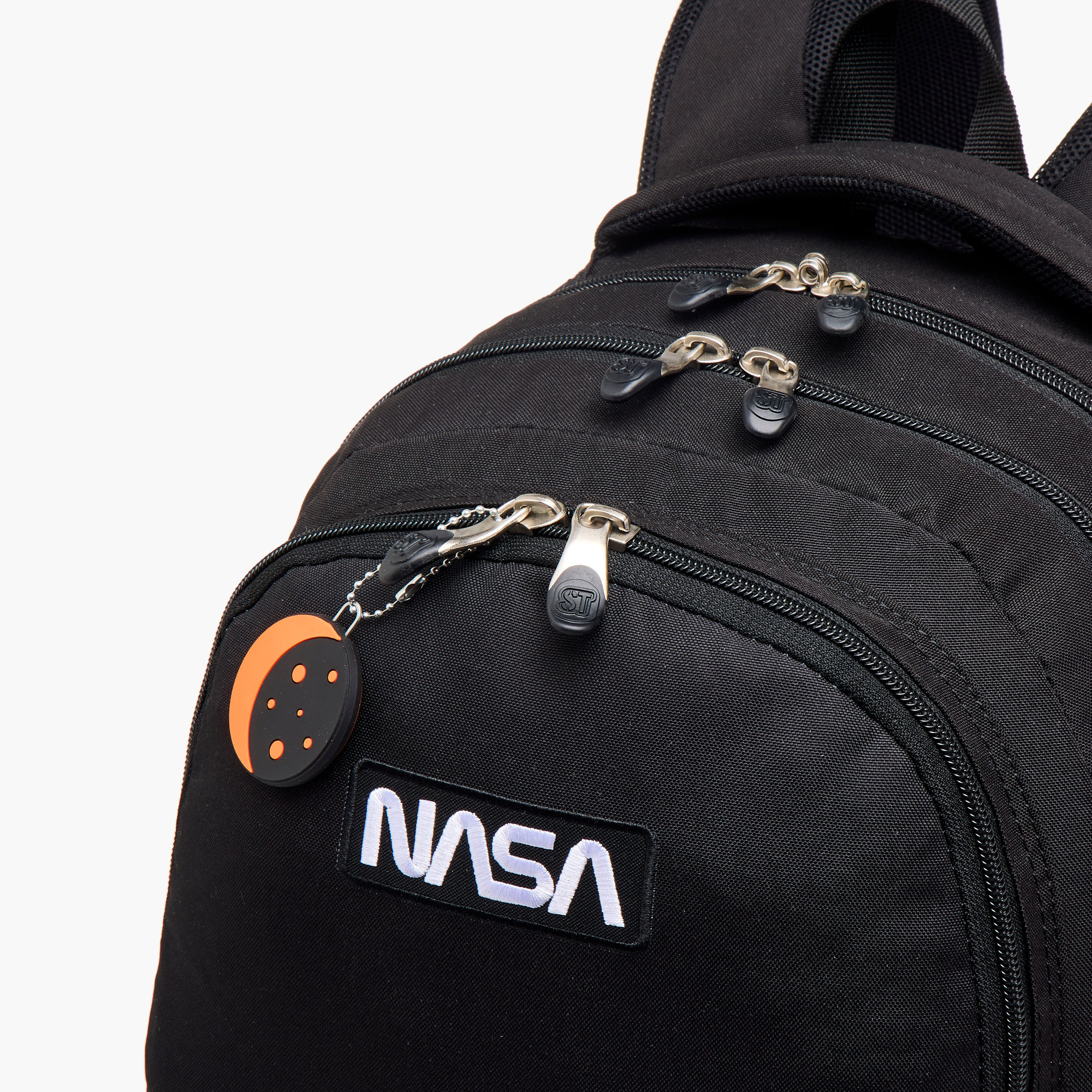 St.Right 18-inch Nasa Applique Backpack with Adjustable Straps and Zip Closure-30x20x45 cms-promo_LS20_OMN-image-5