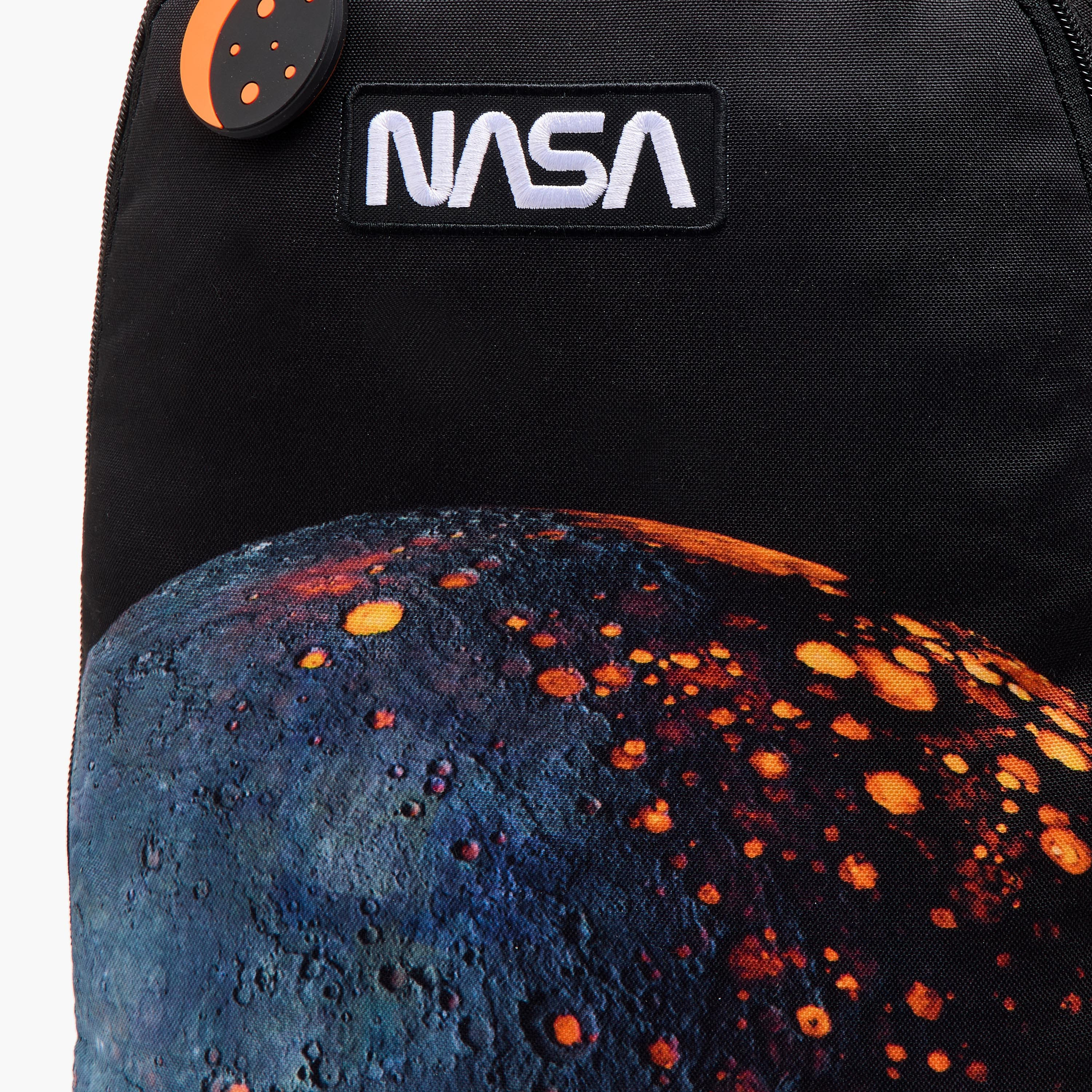 St.Right 18-inch Nasa Applique Backpack with Adjustable Straps and Zip Closure-30x20x45 cms-promo_LS20_OMN-image-6