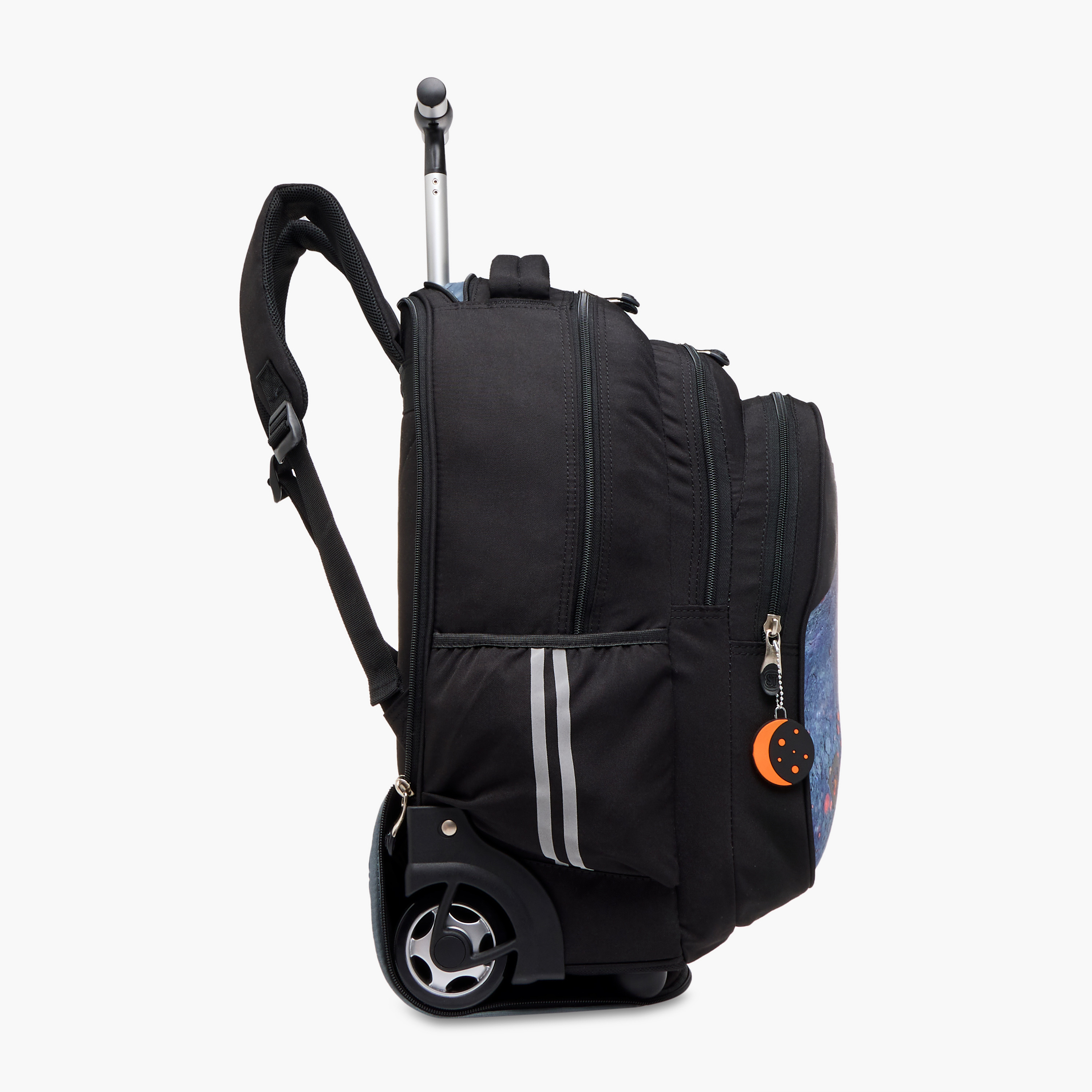 St.Right Space Trolley Bag for Boys 8-13 Years with Retractable Handle -school-bagsandbackpacks-trolleybags-image-3