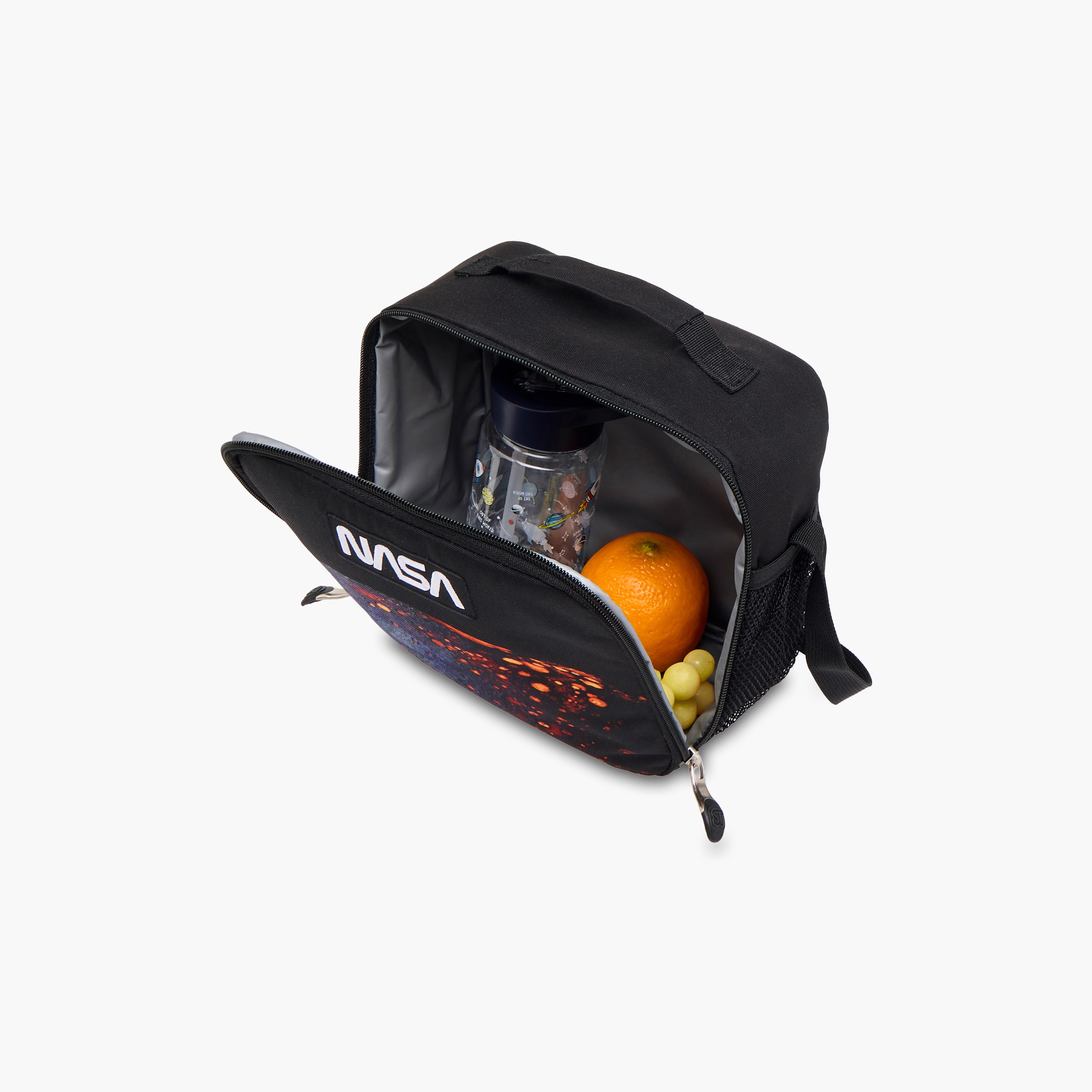 St.Right Nasa Applique Lunch Bag with Adjustable Strap and Zip Closure-school-lunchessentials-lunchbags-image-8