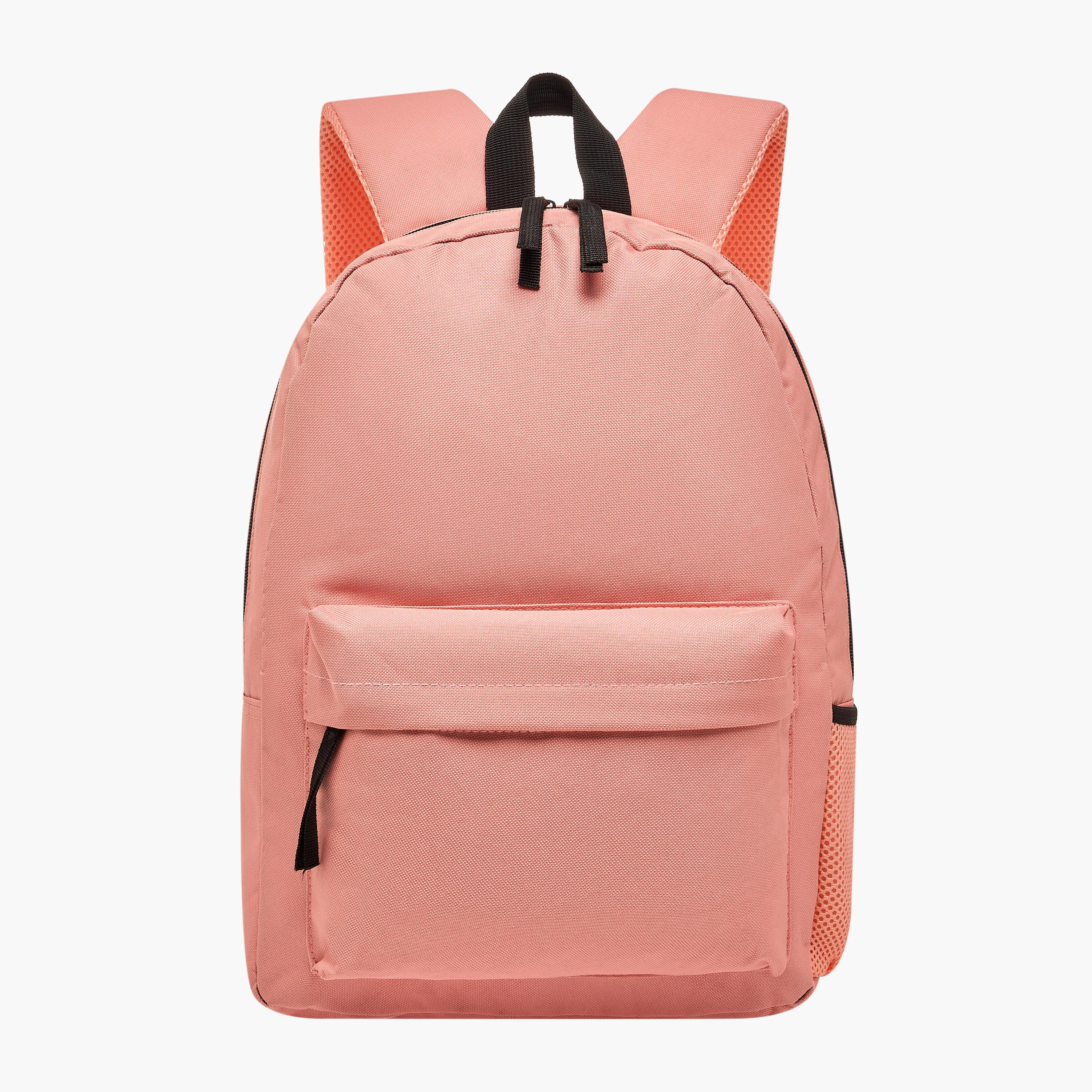 طقم شنطة ظهر مدرسية 12 قطعة سادة للبنات 5-8 سنوات مع شنطة غداء ومقلمة من سايلون-school-bagsandbackpacks-backpacks-image-2