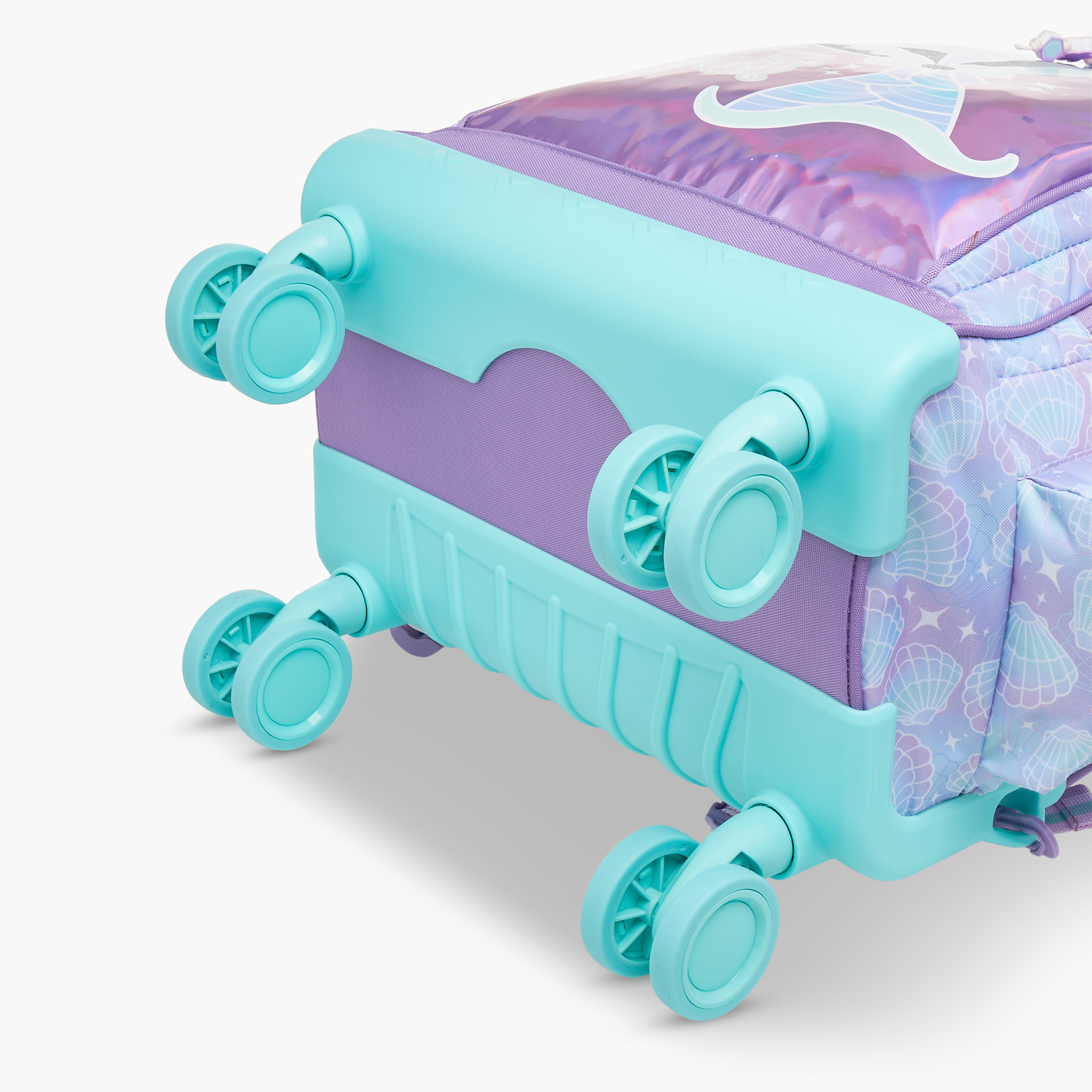 New Expressions Mermaid 3-Piece School Trolley Bag Set for Girls 8-13 Years with Lunch Bag and Pencil Pouch -promo_LS20_OMN-image-10
