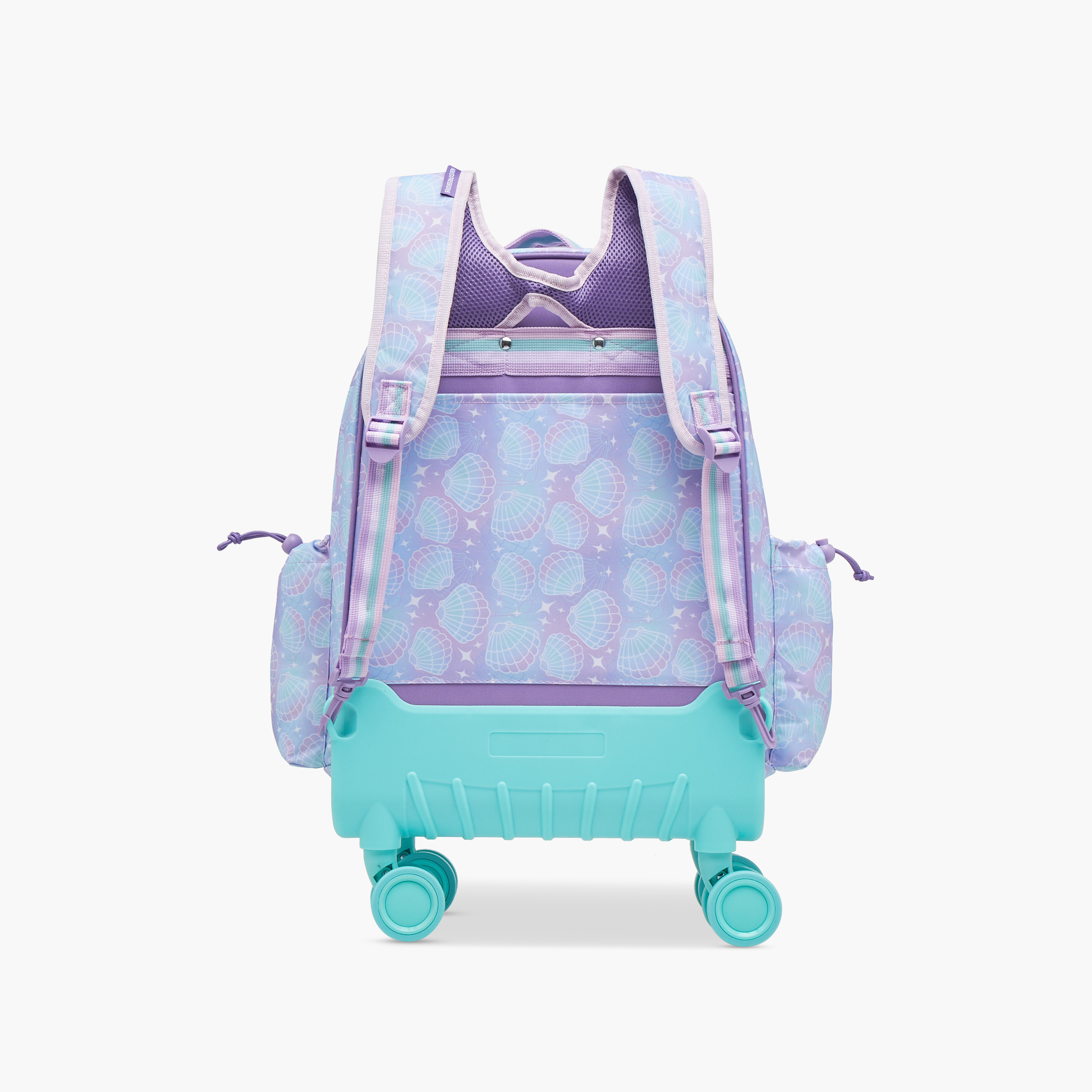 New Expressions Mermaid 3-Piece School Trolley Bag Set for Girls 8-13 Years with Lunch Bag and Pencil Pouch -promo_LS20_OMN-image-6