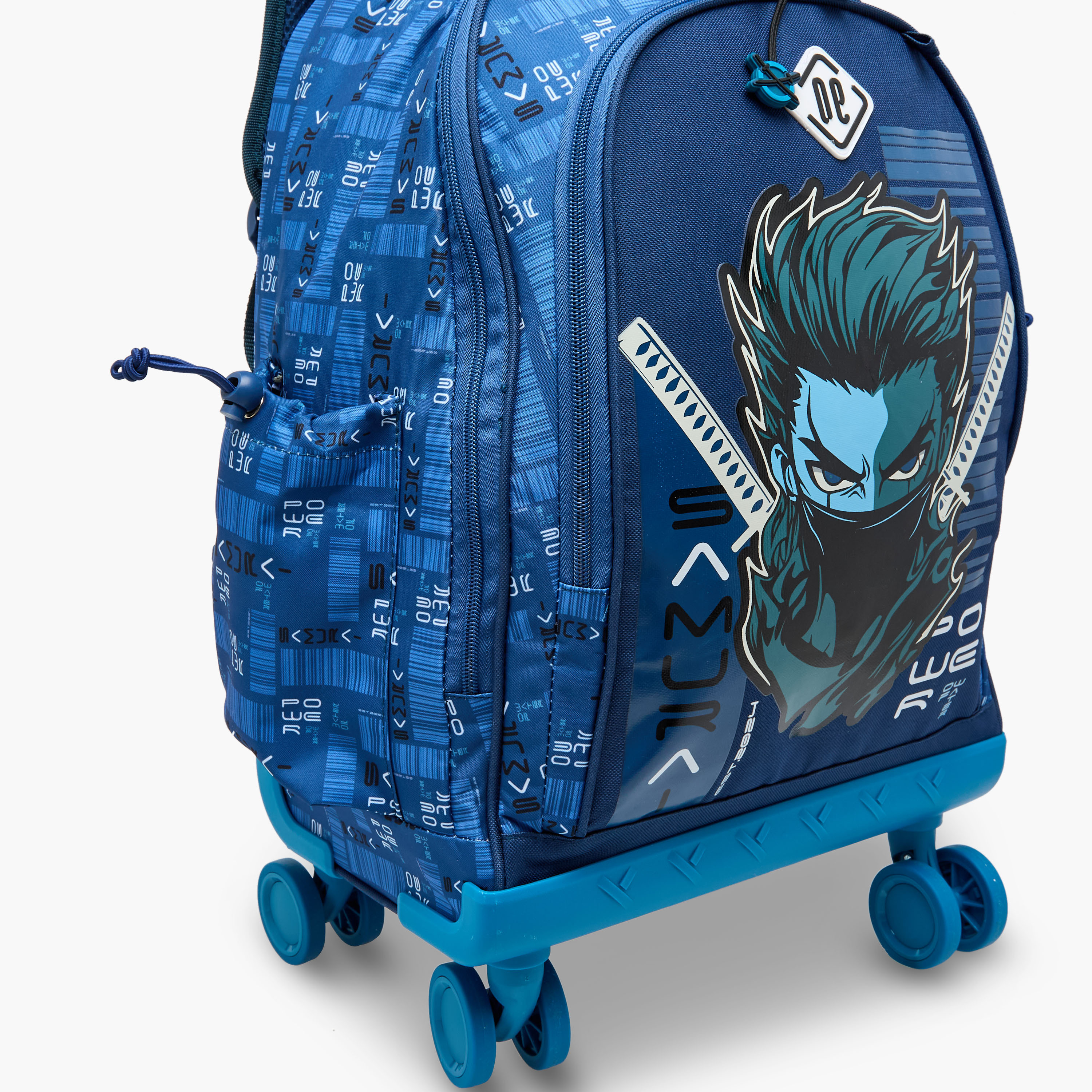 New Expressions Gaming 3-Piece School Trolley Bag Set for Boys 8-13 Years with Lunch Bag and Pencil Pouch -promo_LS20_OMN-image-13