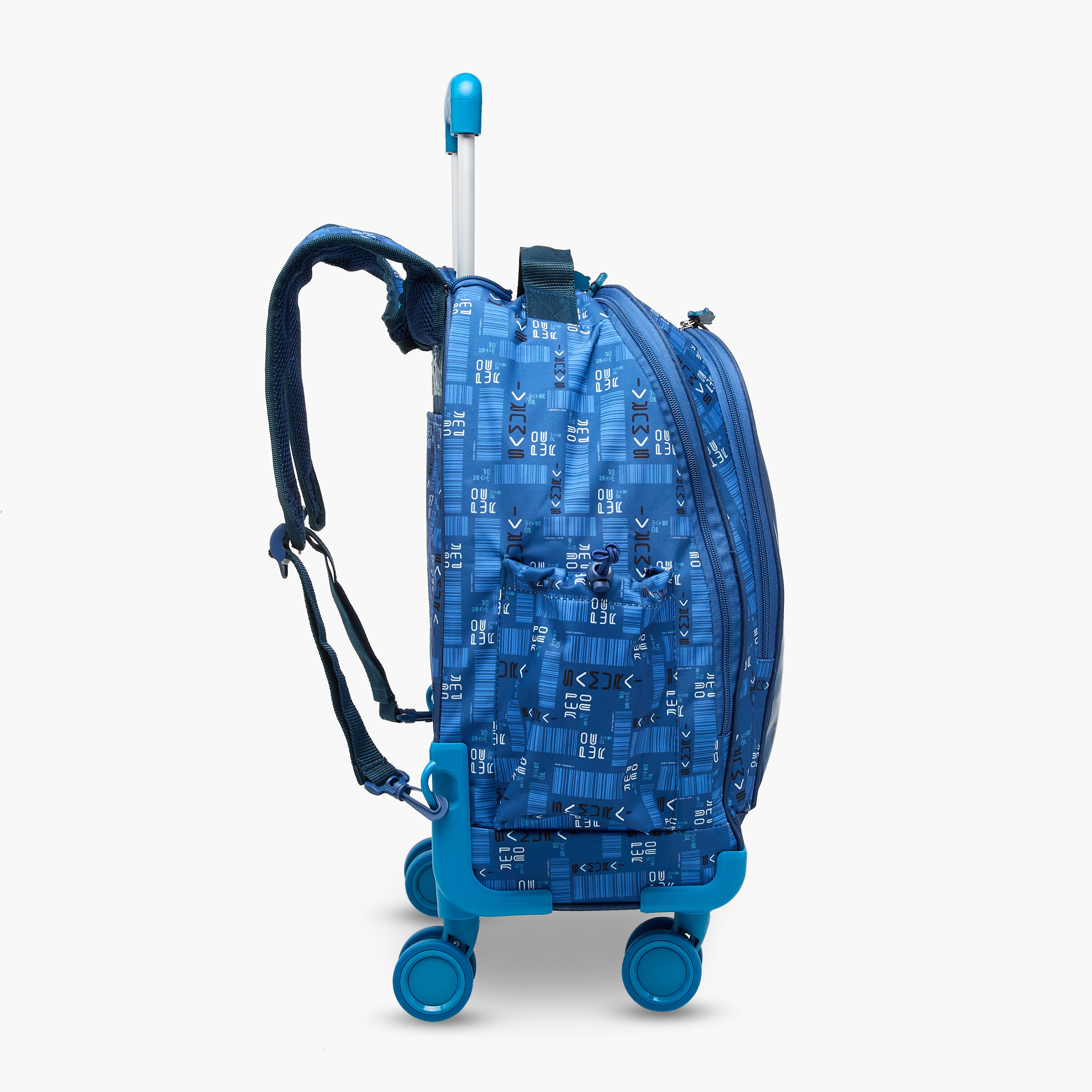 New Expressions Gaming 3-Piece School Trolley Bag Set for Boys 8-13 Years with Lunch Bag and Pencil Pouch -promo_LS20_OMN-image-4