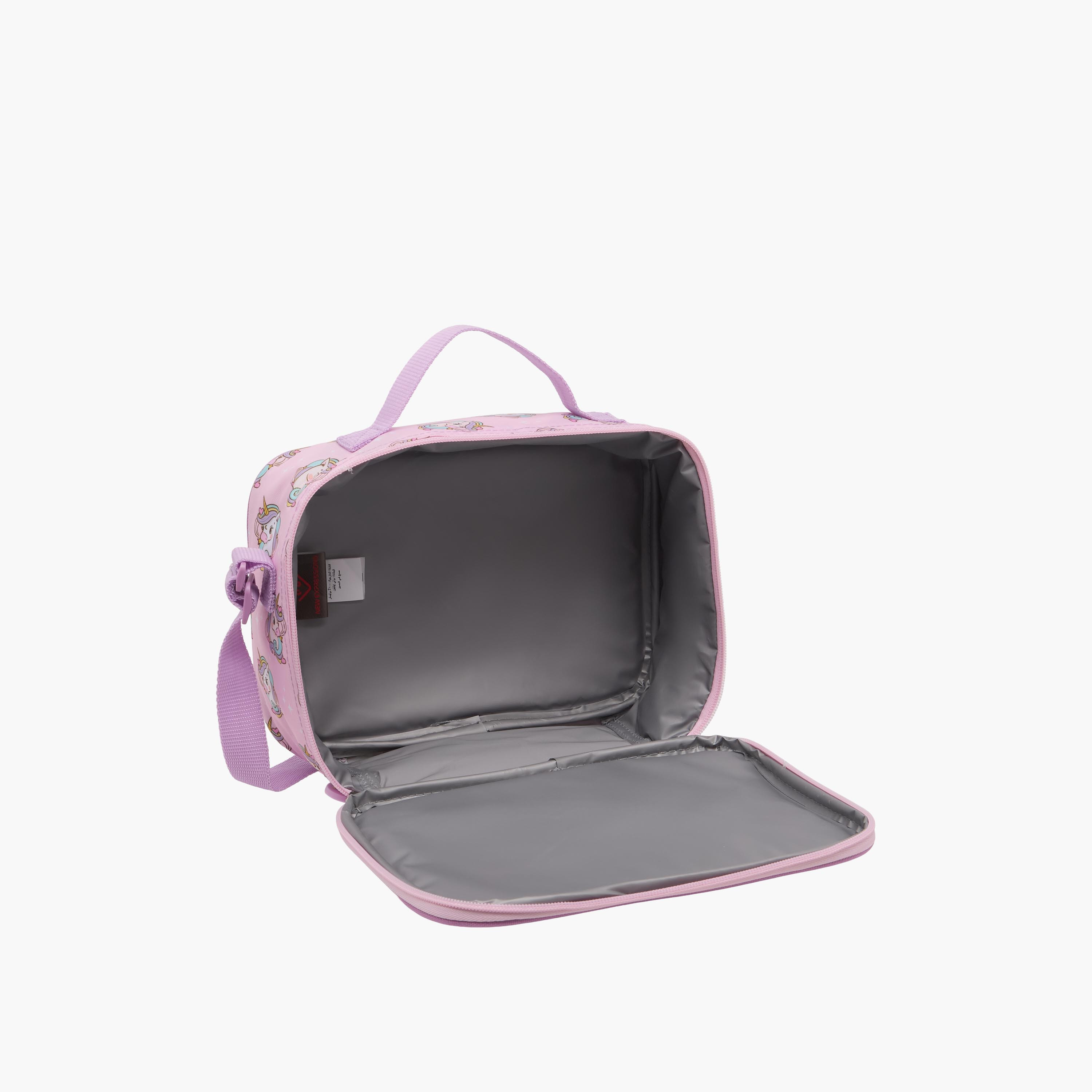 New Expressions Unicorn 3-Piece School Trolley Bag Set for Girls 8-13 Years with Lunch Bag and Pencil Pouch -promo_LS20_OMN-image-13