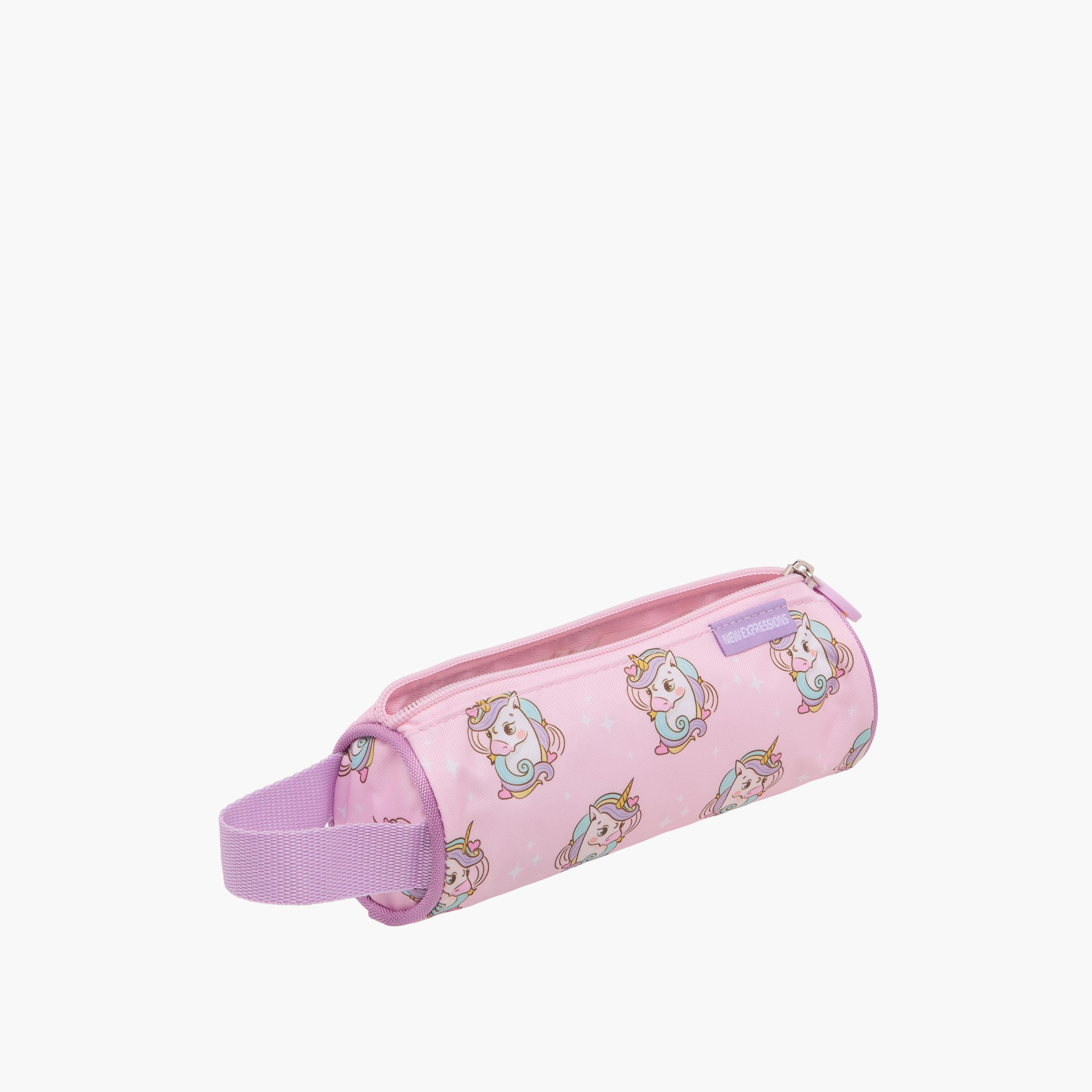 New Expressions Unicorn 3-Piece School Trolley Bag Set for Girls 8-13 Years with Lunch Bag and Pencil Pouch -promo_LS20_OMN-image-15