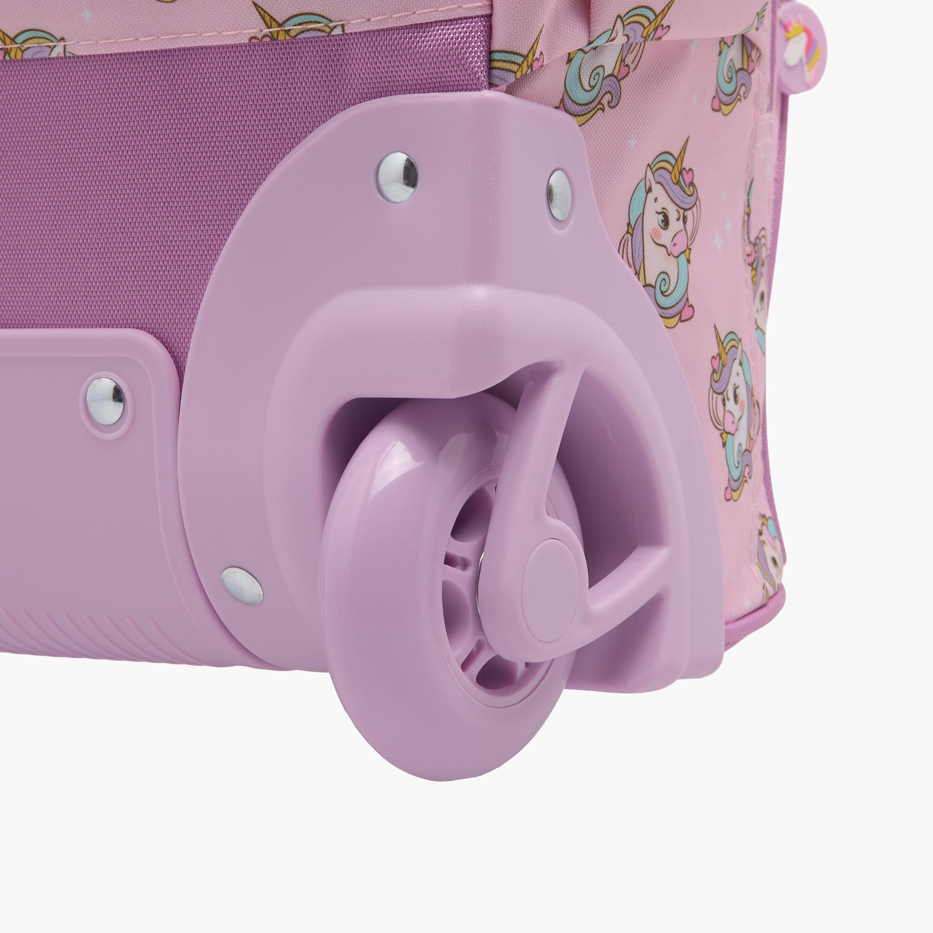 New Expressions Unicorn 3-Piece School Trolley Bag Set for Girls 8-13 Years with Lunch Bag and Pencil Pouch -promo_LS20_OMN-image-7