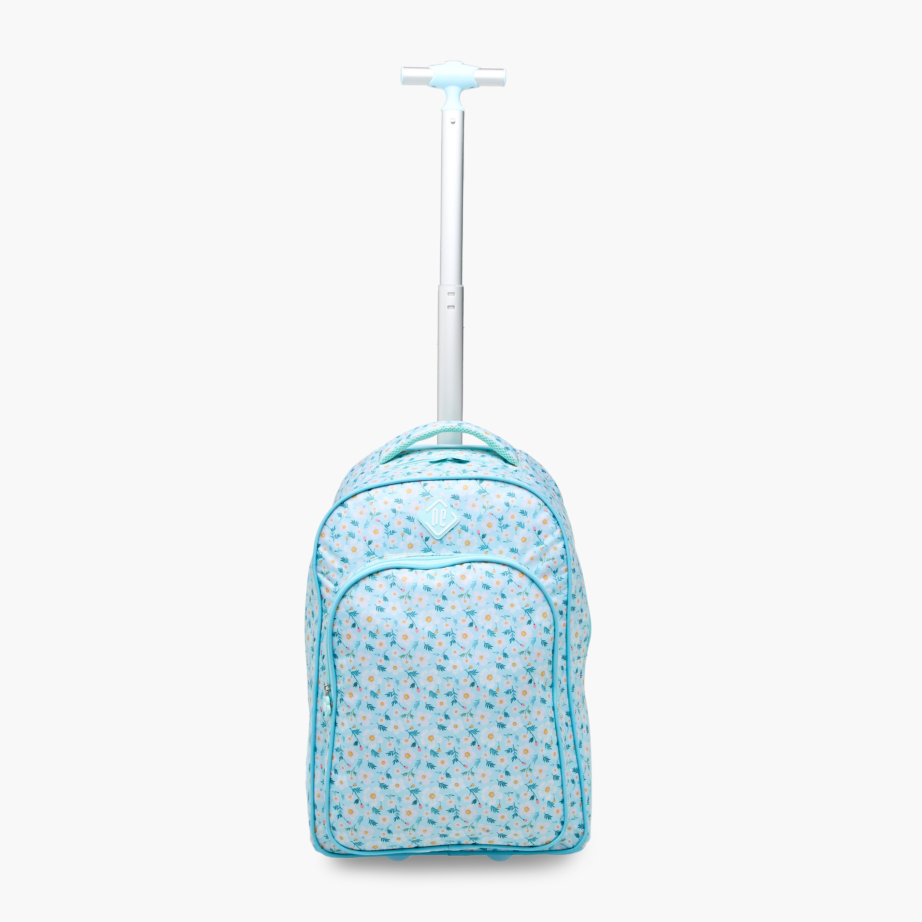 New Expressions Floral 3-Piece School Trolley Bag Set for Girls 8-13 Years with Lunch Bag and Pencil Pouch -school-bagsandbackpacks-trolleybags-image-10
