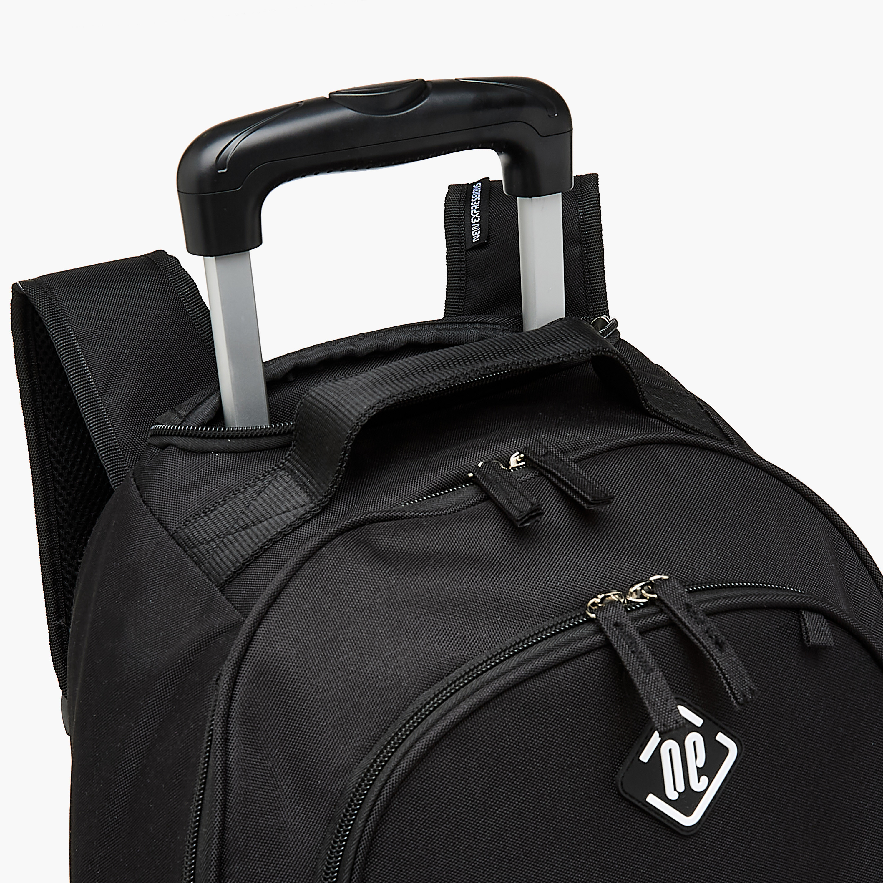New Expressions Solid 3-Piece School Trolley Bag Set for Kids 8-13 Years with Lunch Bag and Pencil Pouch -promo_LS20_OMN-image-11