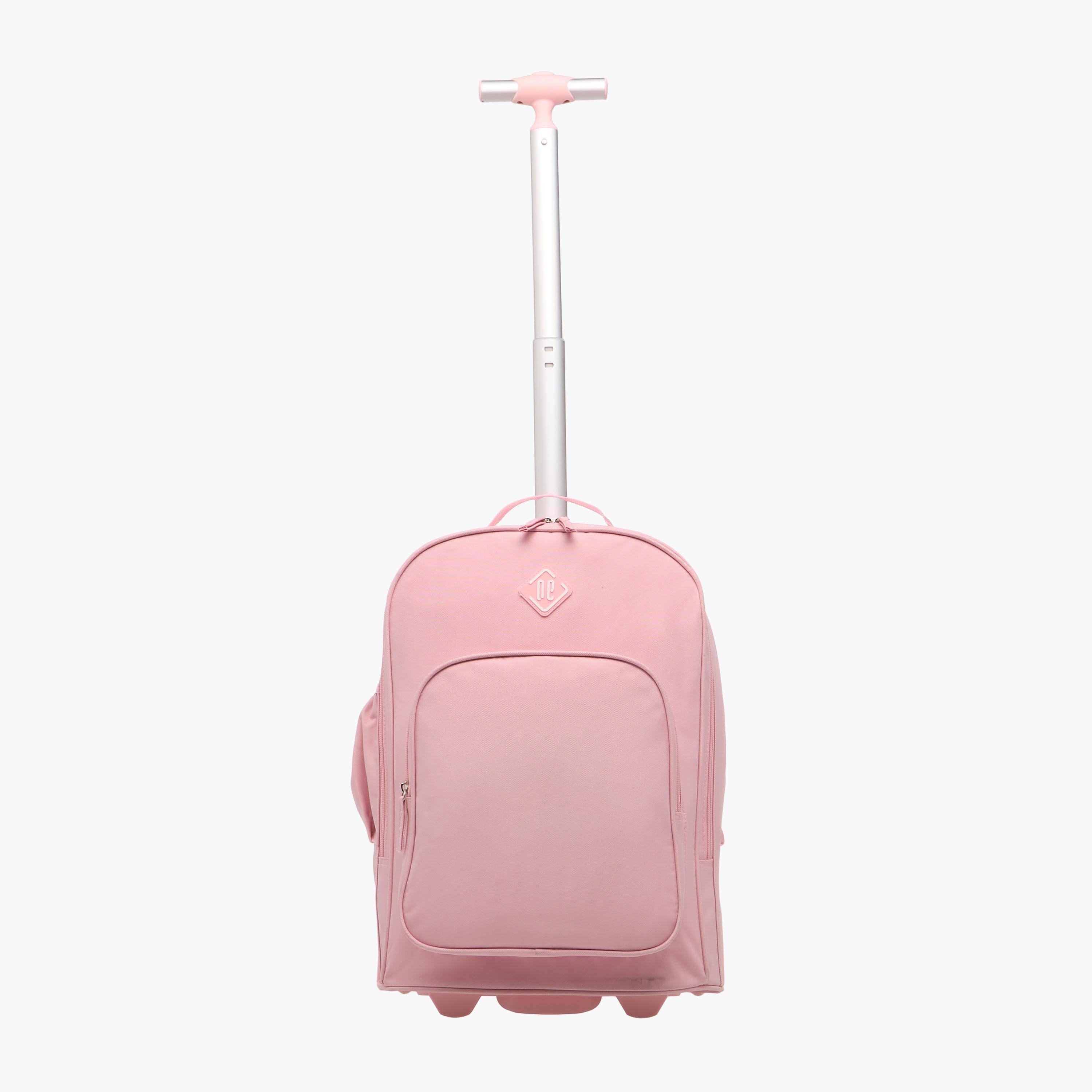 New Expressions Solid 3-Piece School Trolley Bag Set for Girls 8-13 Years with Lunch Bag and Pencil Pouch -promo_LS20_OMN-image-3