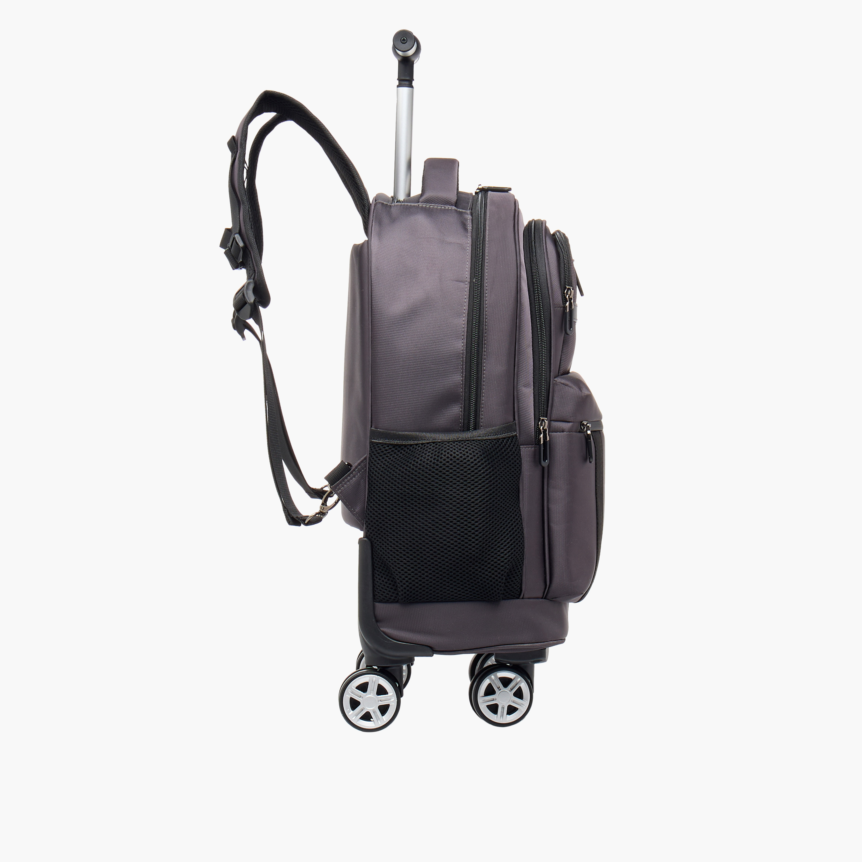 Solid Trolley Bag for Kids 8-13 Years with Padded Shoulder Straps – 18 inches-school-bagsandbackpacks-trolleybags-image-6