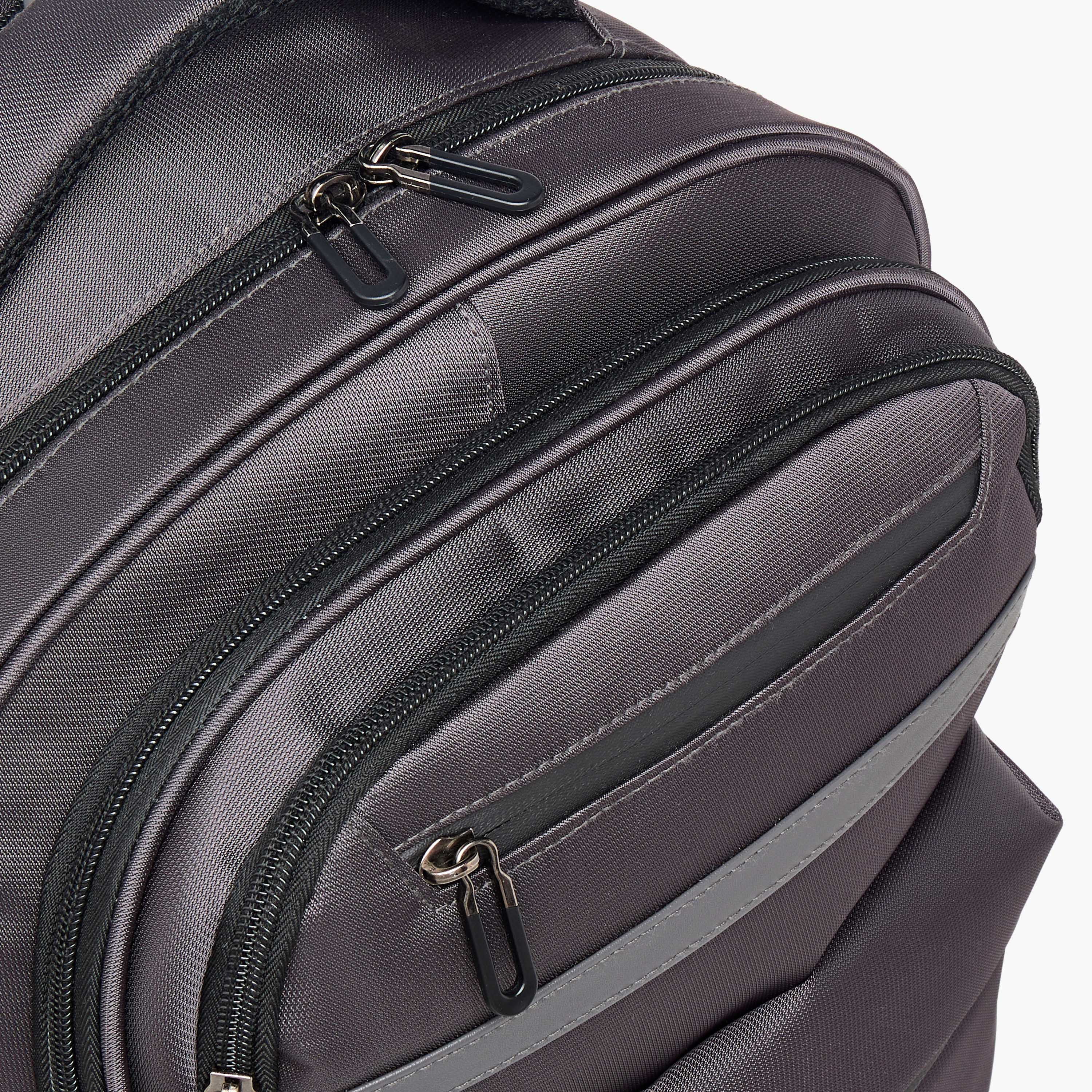 Solid Trolley Bag for Kids 8-13 Years with Padded Shoulder Straps – 18 inches-school-bagsandbackpacks-trolleybags-image-10