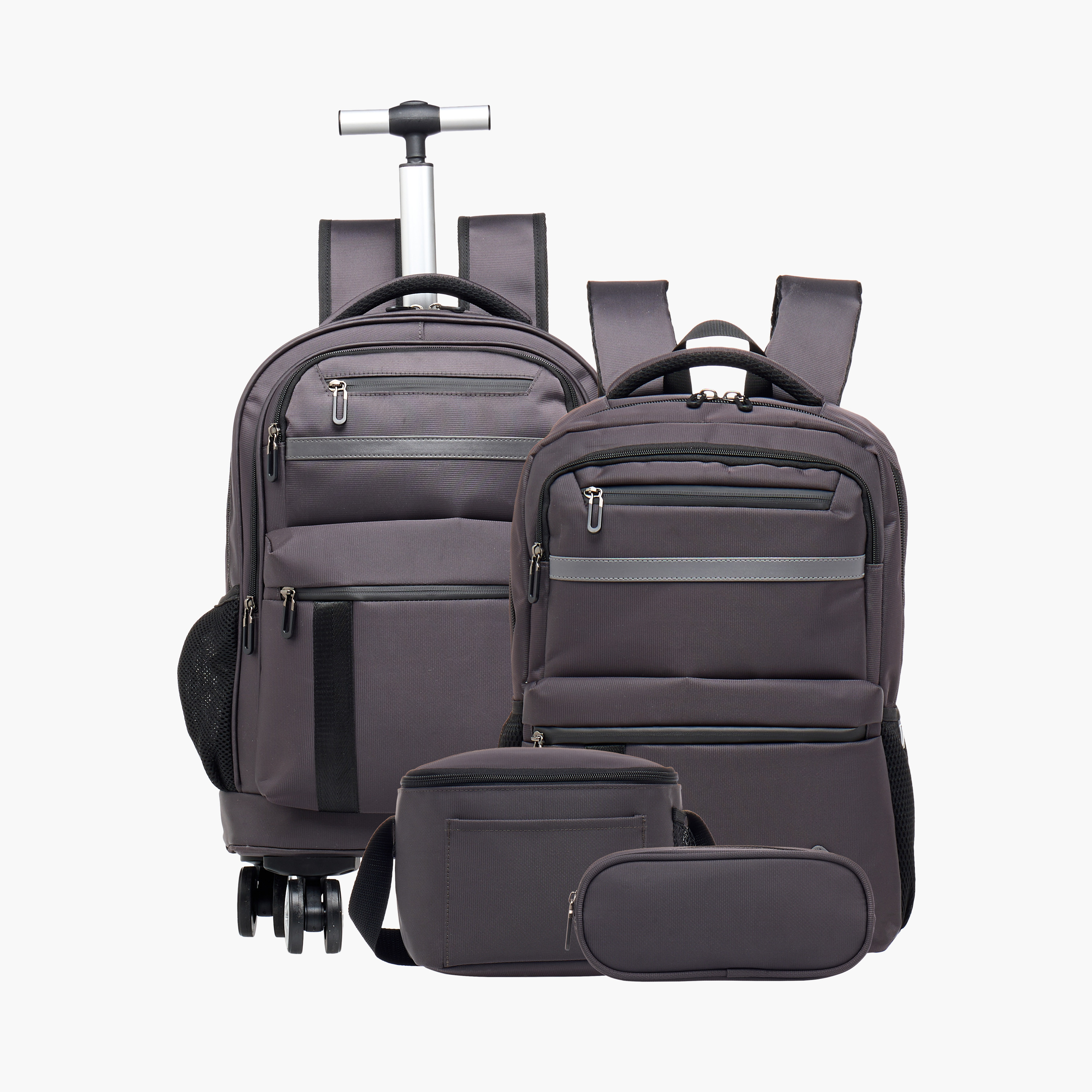 Solid 18-inch Backpack with Adjustable Straps and Zip Closure - 46x32x14 cms-school-bagsandbackpacks-backpacks-image-13
