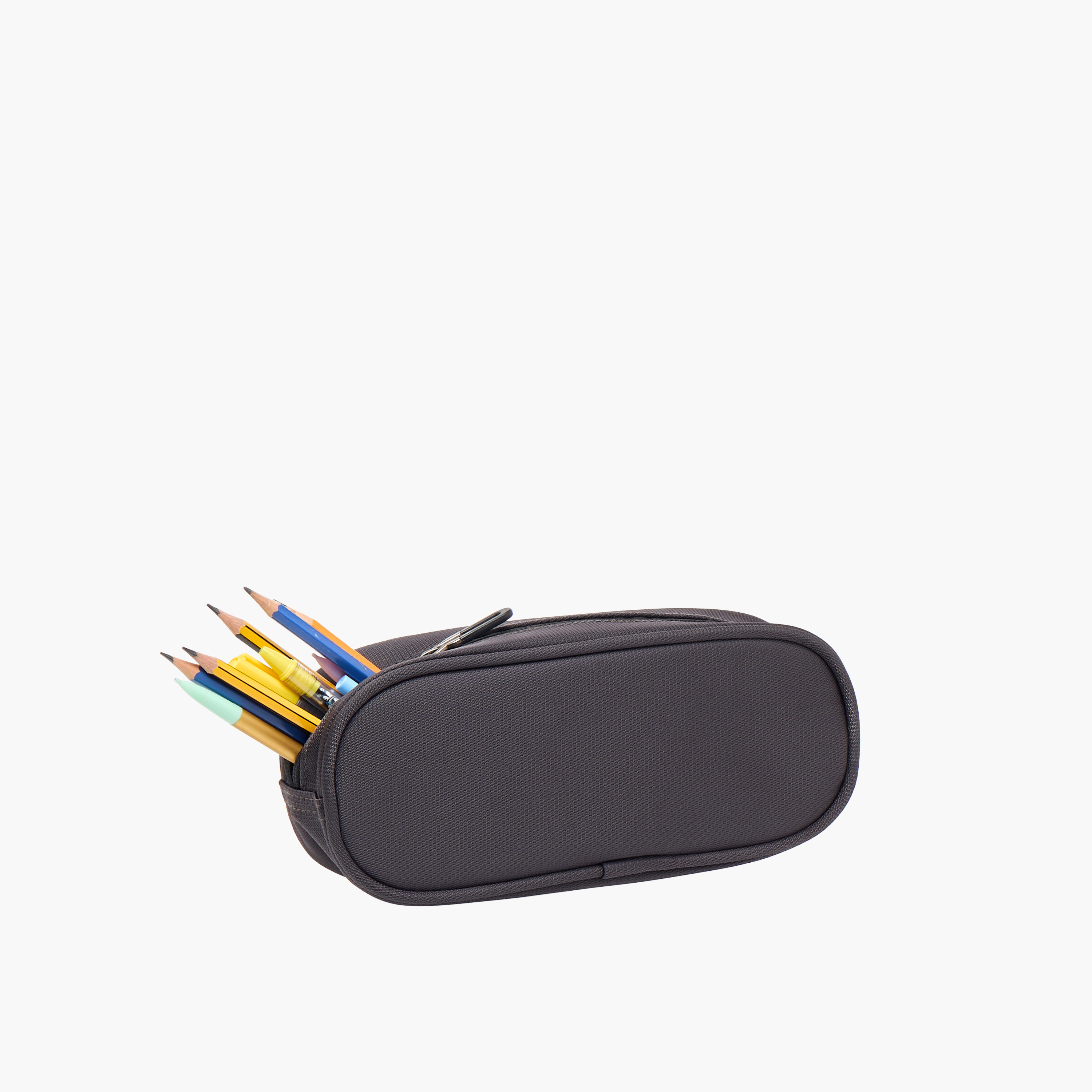 مقلمة سادة بسحاب إغلاق-school-stationery-pencilcases-image-5