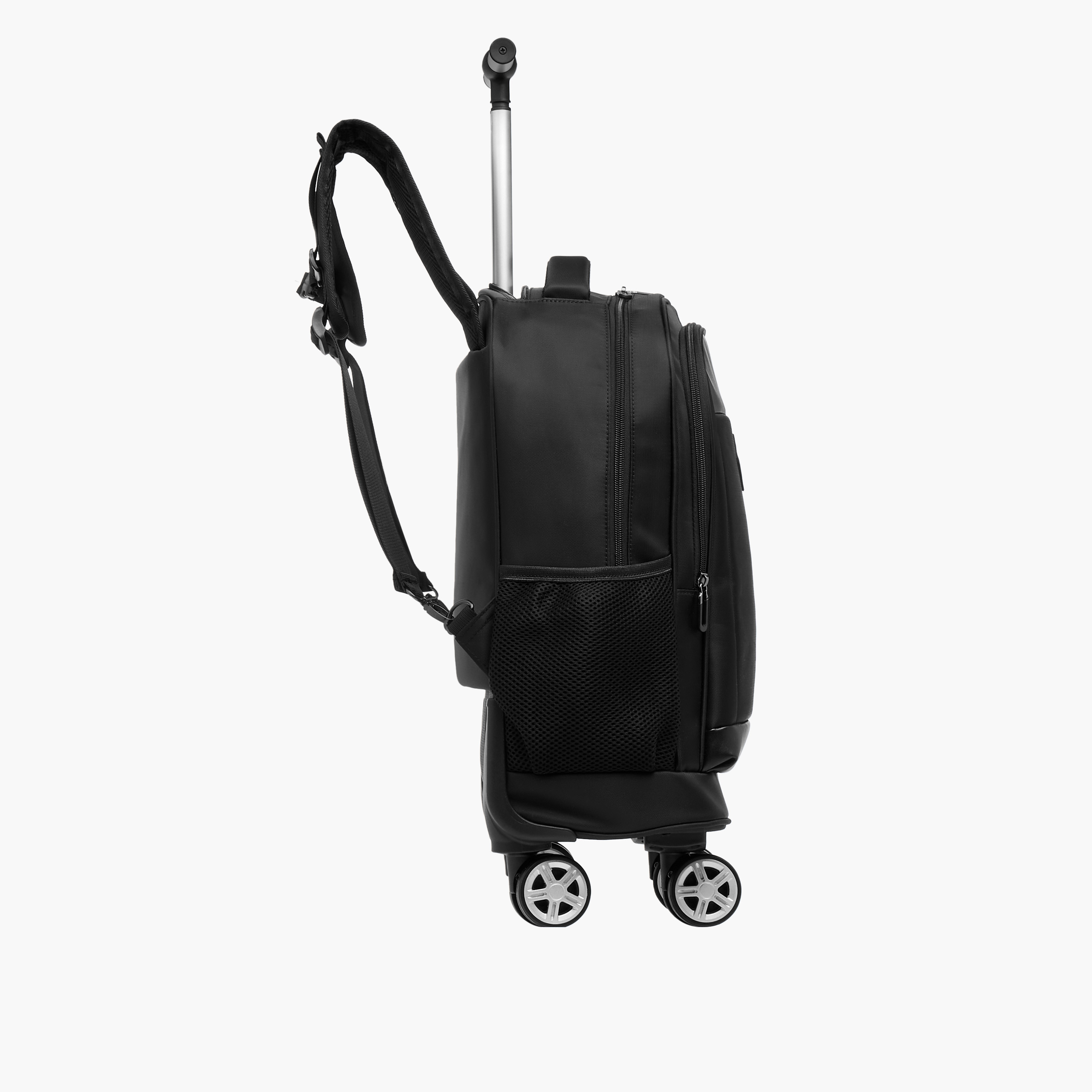 Solid Trolley Bag for Kids 8-13 Years with Padded Shoulder Straps – 18 inches-school-bagsandbackpacks-trolleybags-image-6