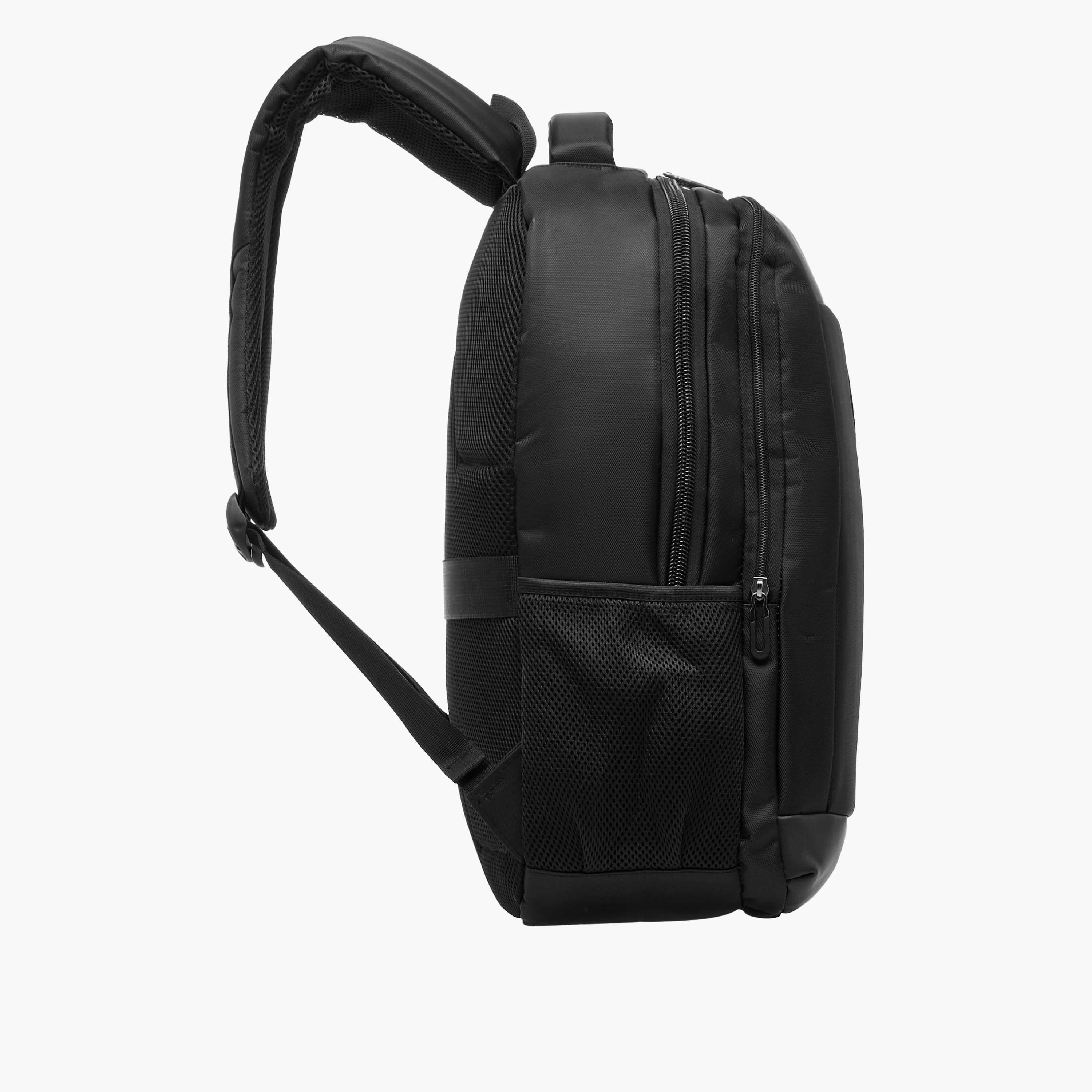 Tech Solid 18-Inch Backpack with Adjustable Shoulder Straps and Zip Closure - 46x32x16 cms-school-bagsandbackpacks-backpacks-image-5