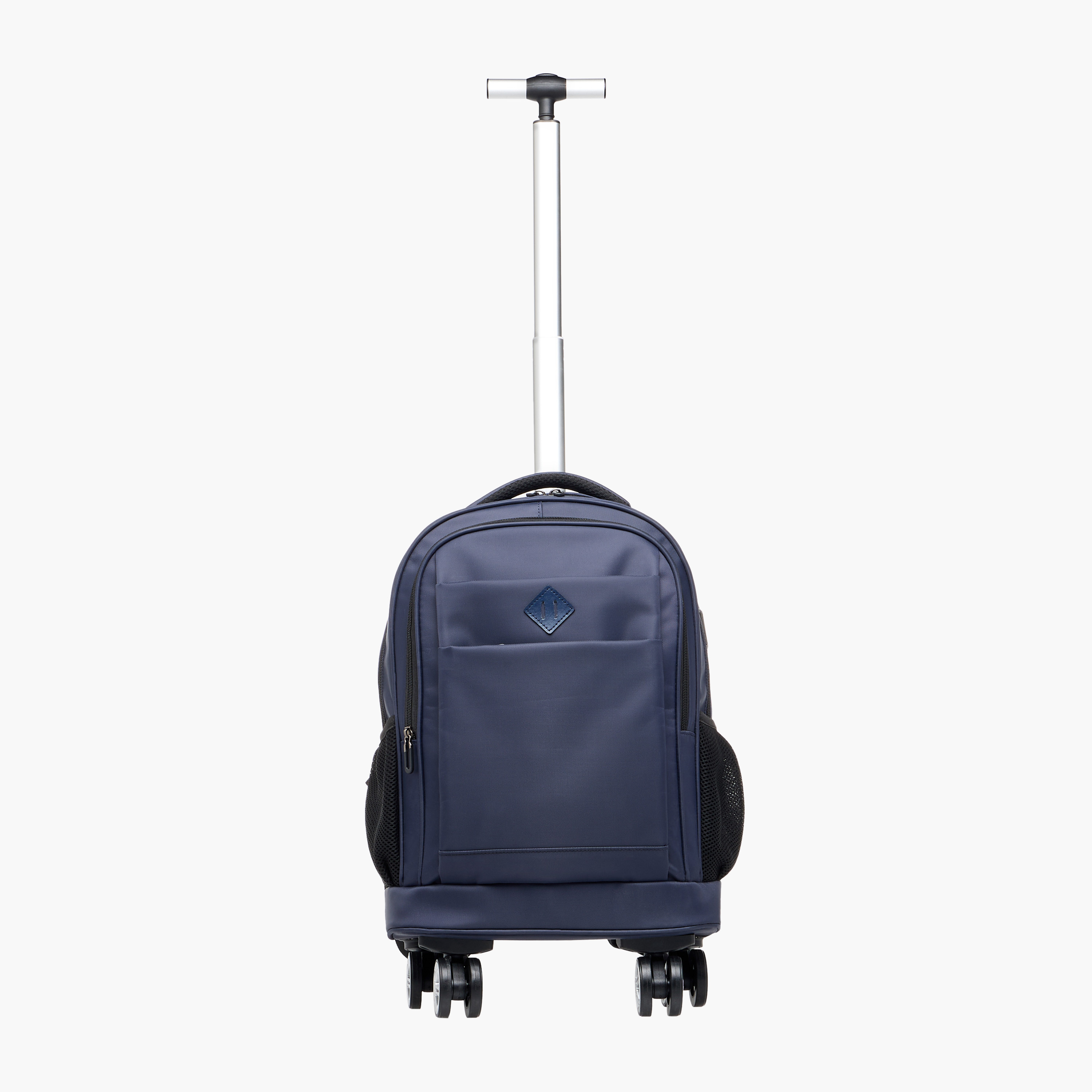 Solid Trolley Bag for Kids 8-13 Years with Padded Shoulder Straps – 18 inches-school-bagsandbackpacks-trolleybags-image-4