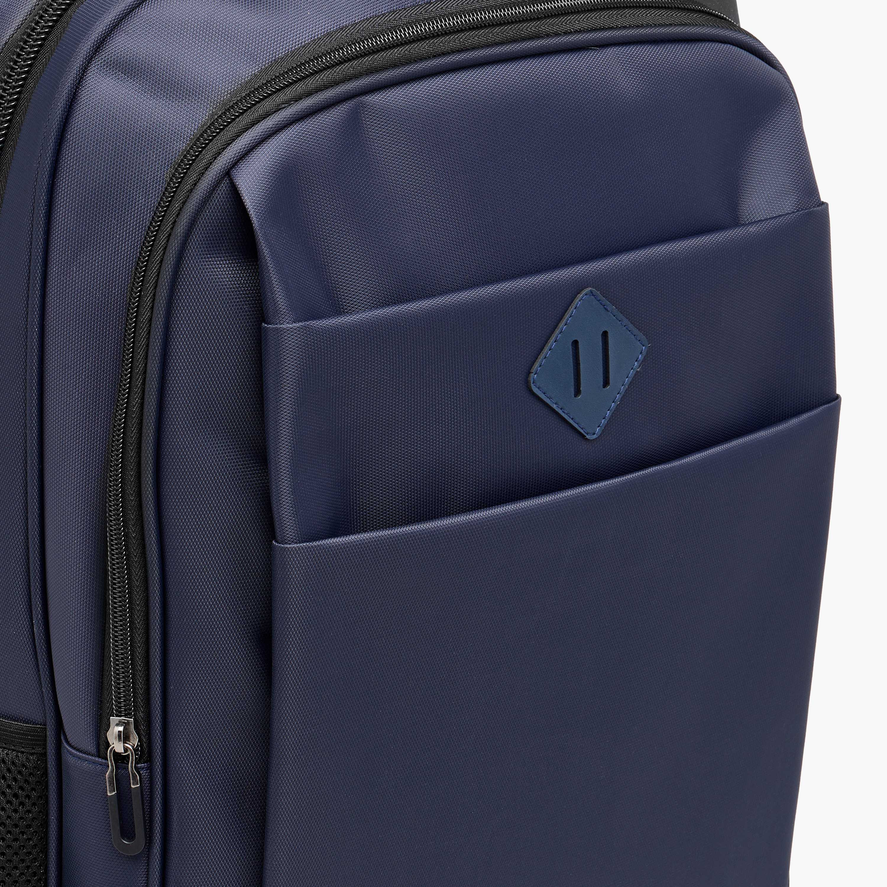 Solid 18-inch Backpack with Adjustable Straps and Zip Closure - 46x32x18 cms-promo_LS20_OMN-image-7