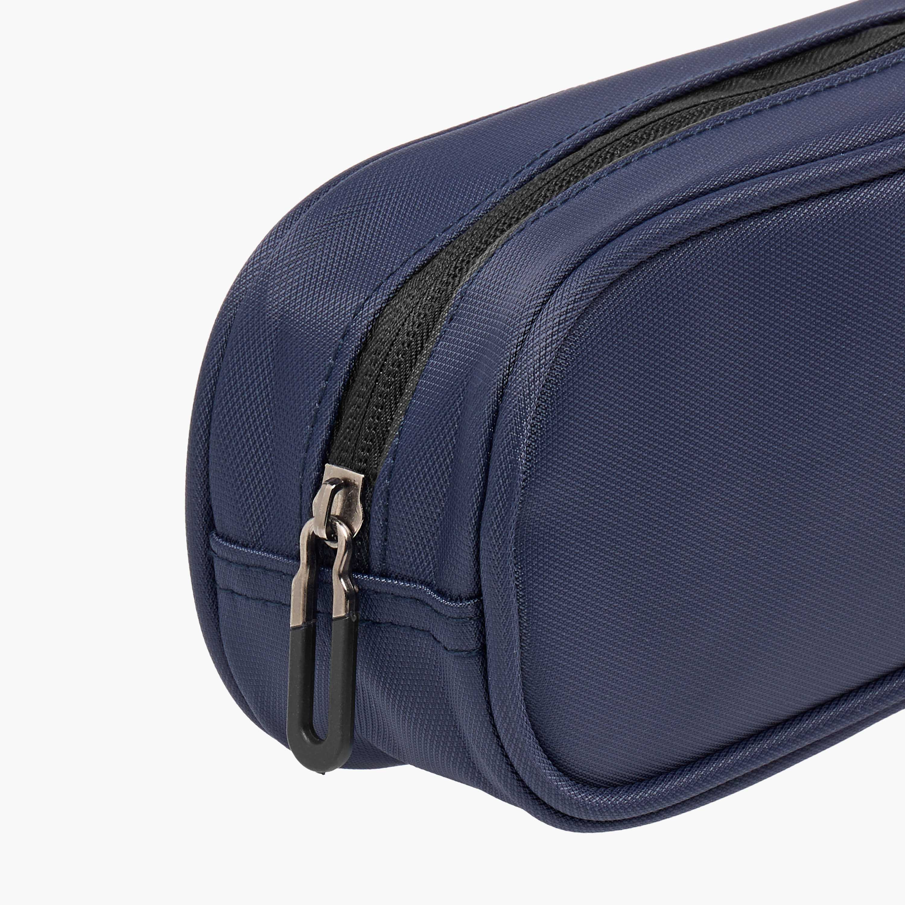 Solid Pencil Pouch with Zip Closure-school-stationery-pencilcases-image-4