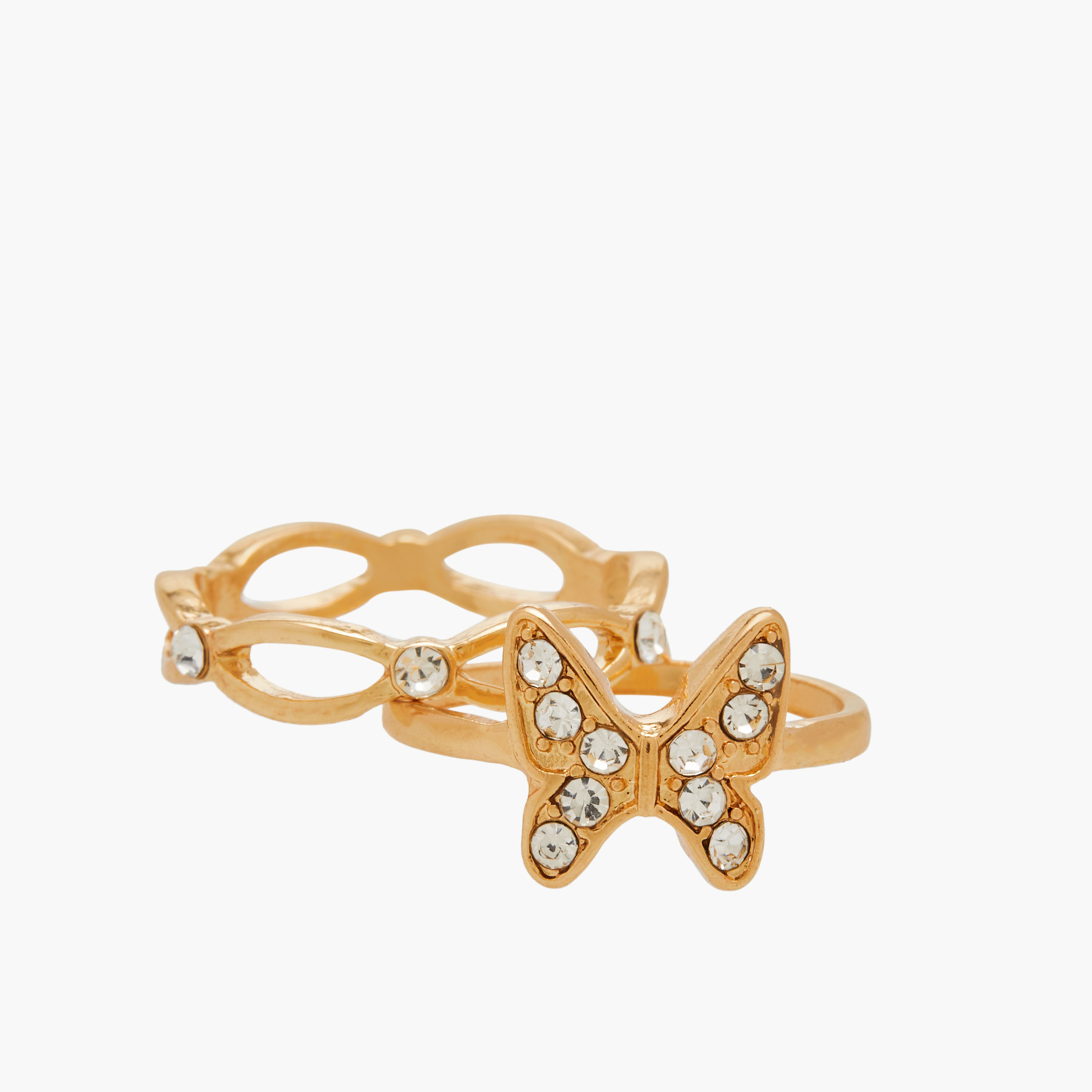 Assorted Metallic Ring - Set of 5-women-watchesandjewellery-jewellery-rings-image-3