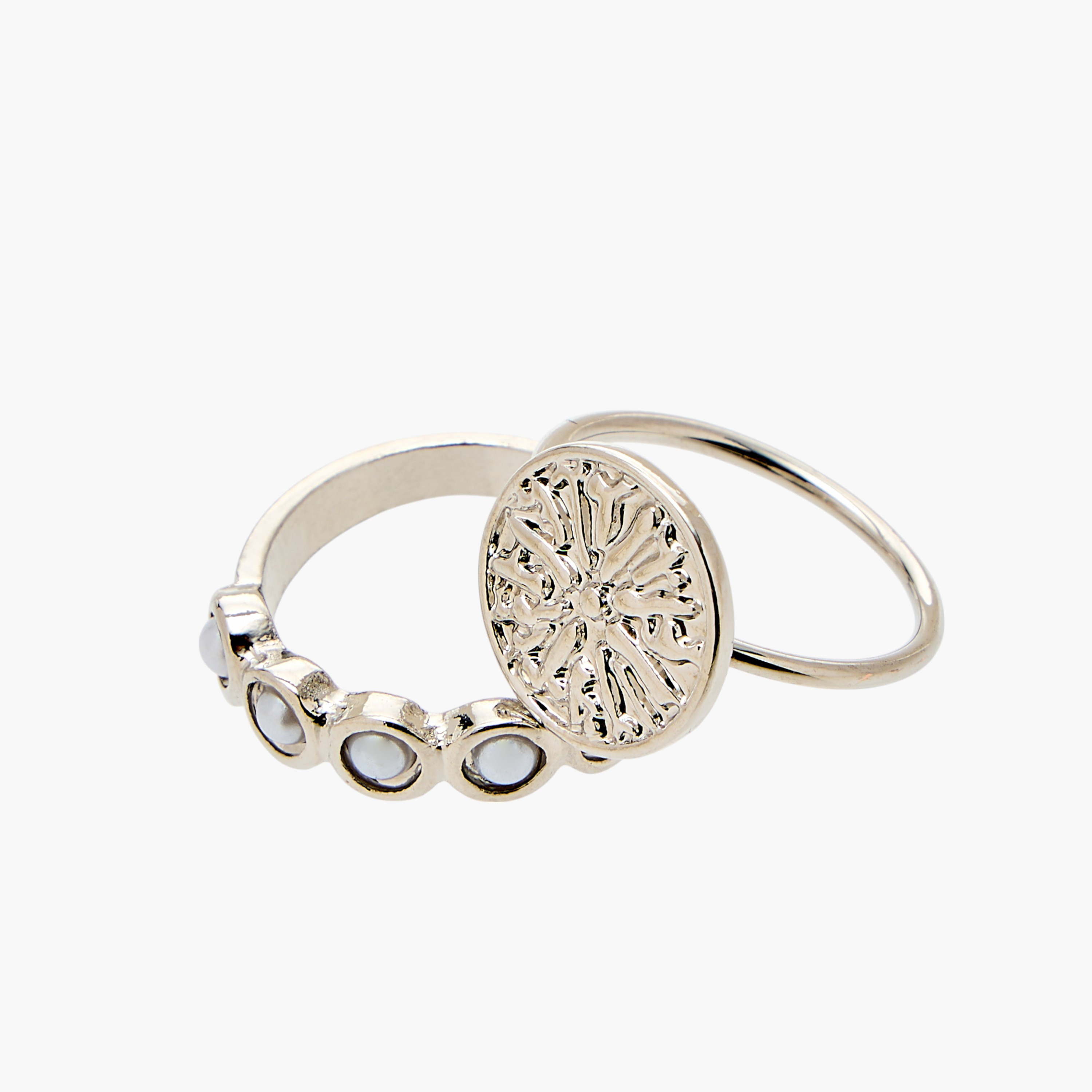 Assorted Metallic Ring - Set of 10-women-watchesandjewellery-jewellery-rings-image-3