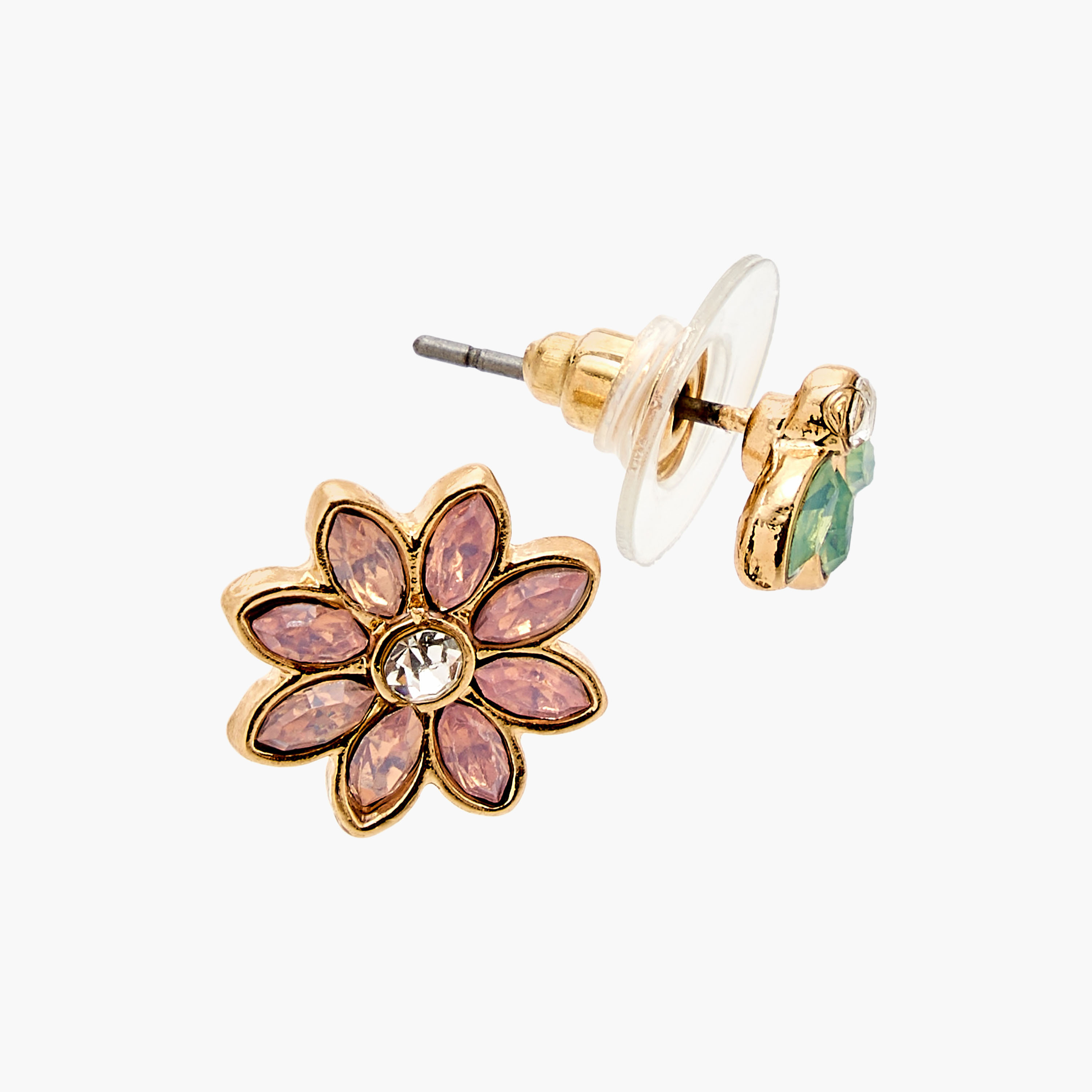 Assorted Metallic Earrings with Pushback Closure - Set of 20-women-watchesandjewellery-jewellery-earrings-image-4