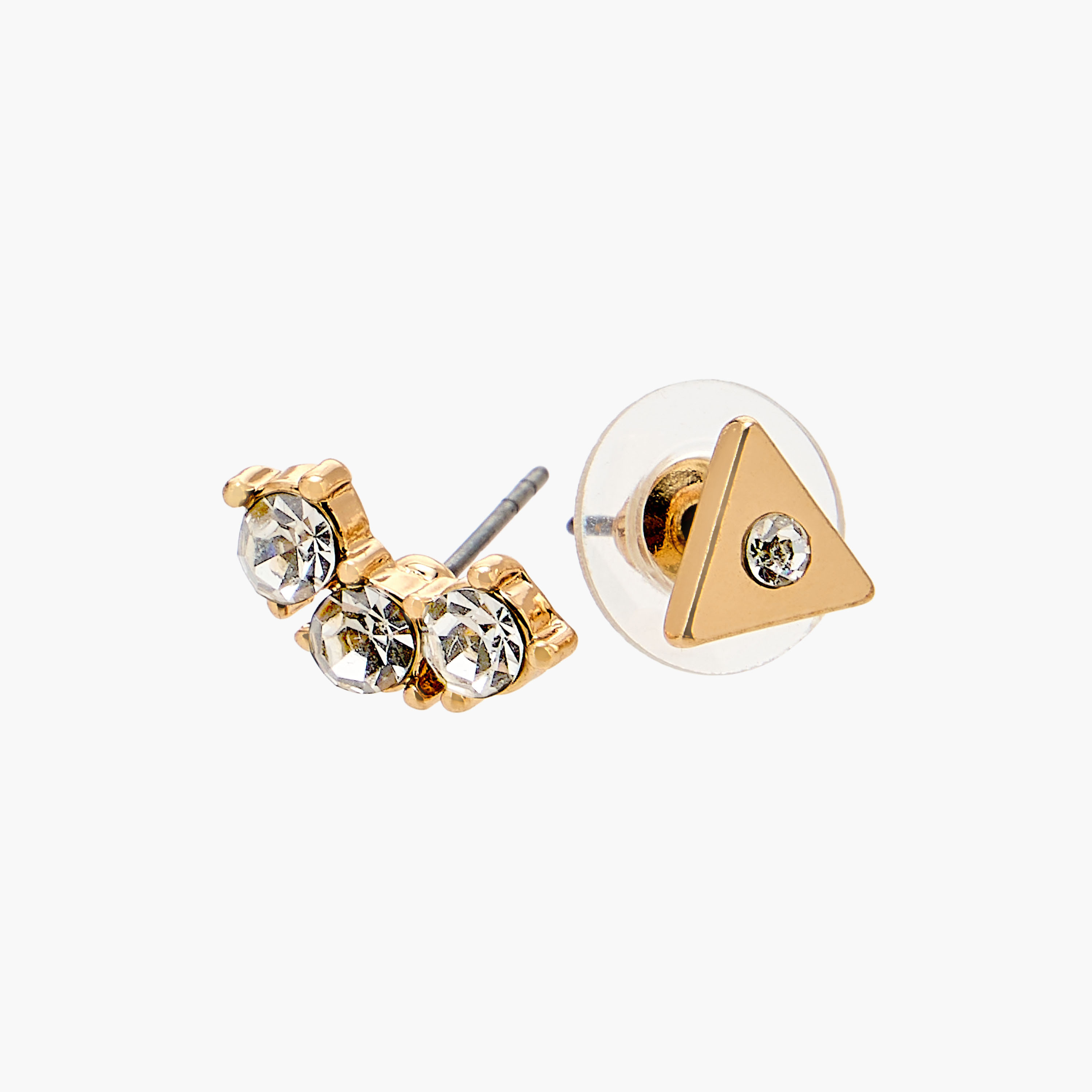 Metallic Assorted Earrings with Pushback Closure - Set of 23-women-watchesandjewellery-jewellery-earrings-image-4