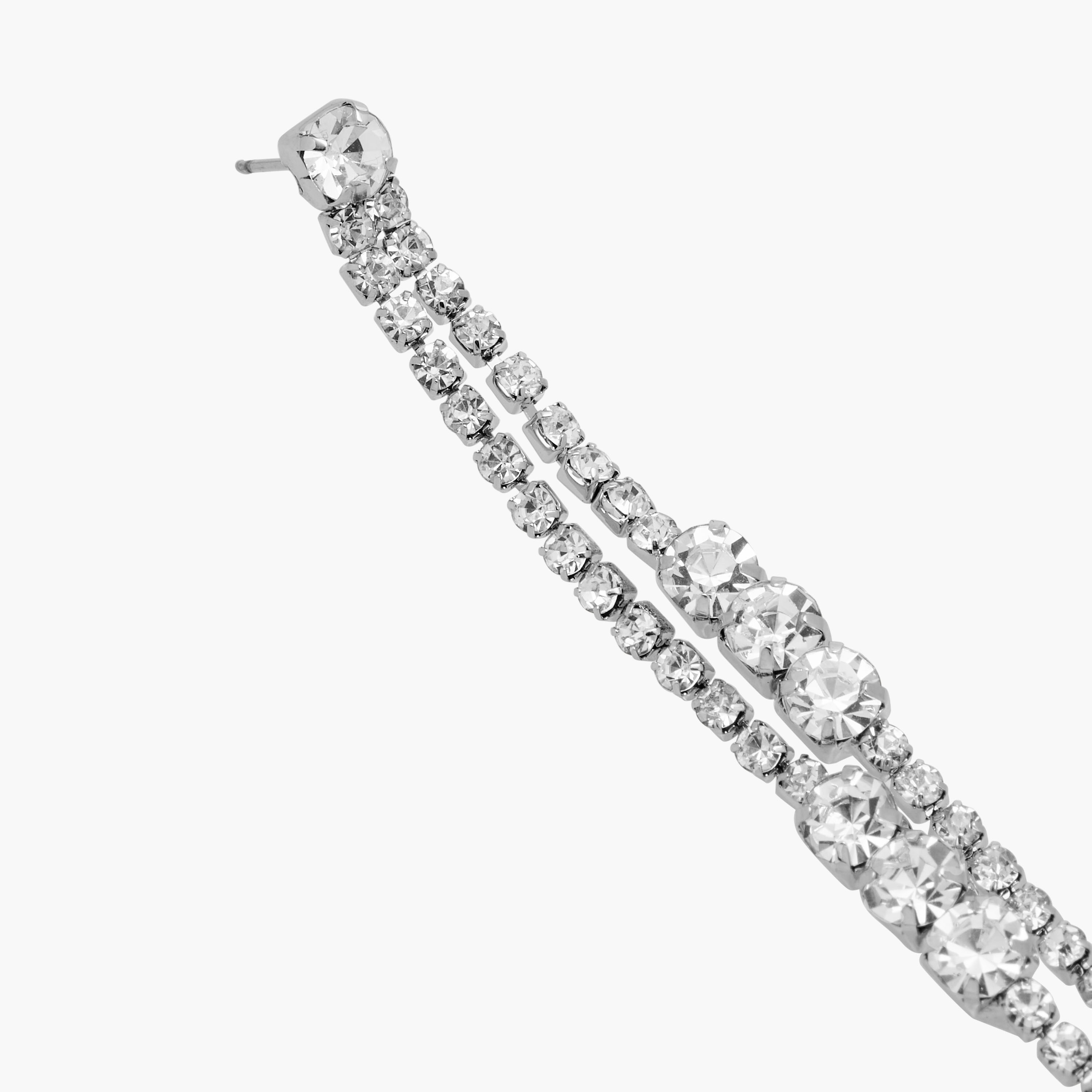 حلقان متدلية مزينة بمكبس إغلاق خلفي-women-watchesandjewellery-jewellery-earrings-image-3