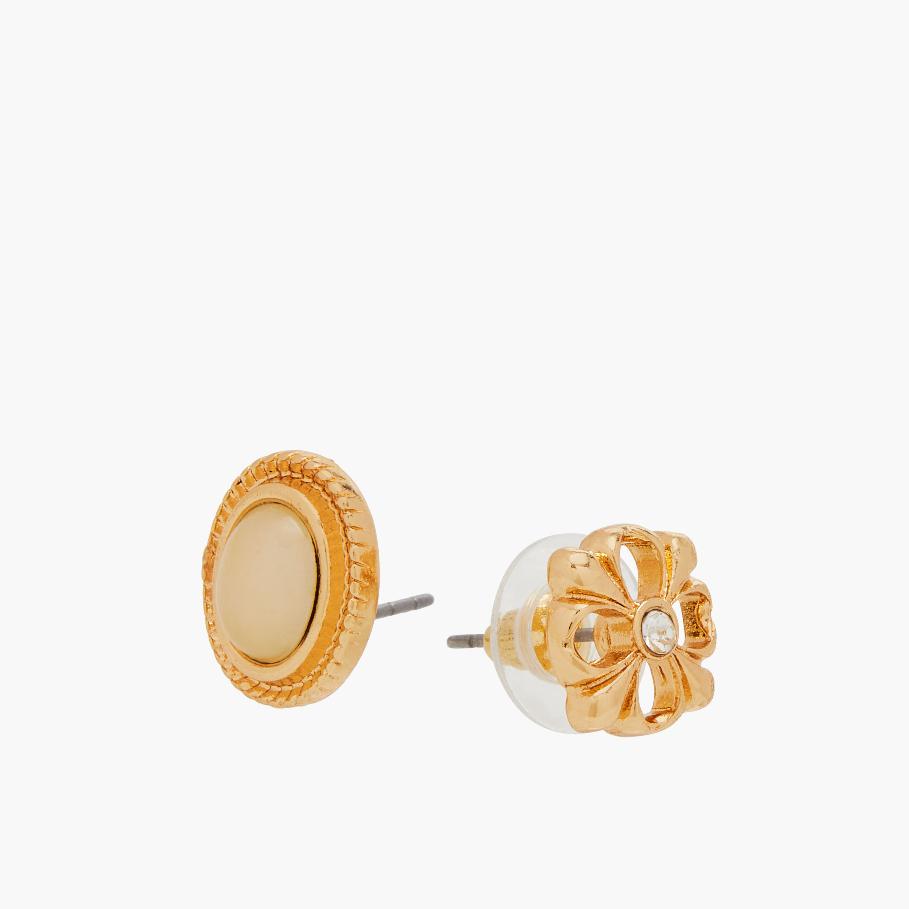 Embellished Stud Earrings with Pushback Closure - Set of 9-women-watchesandjewellery-jewellery-earrings-image-4