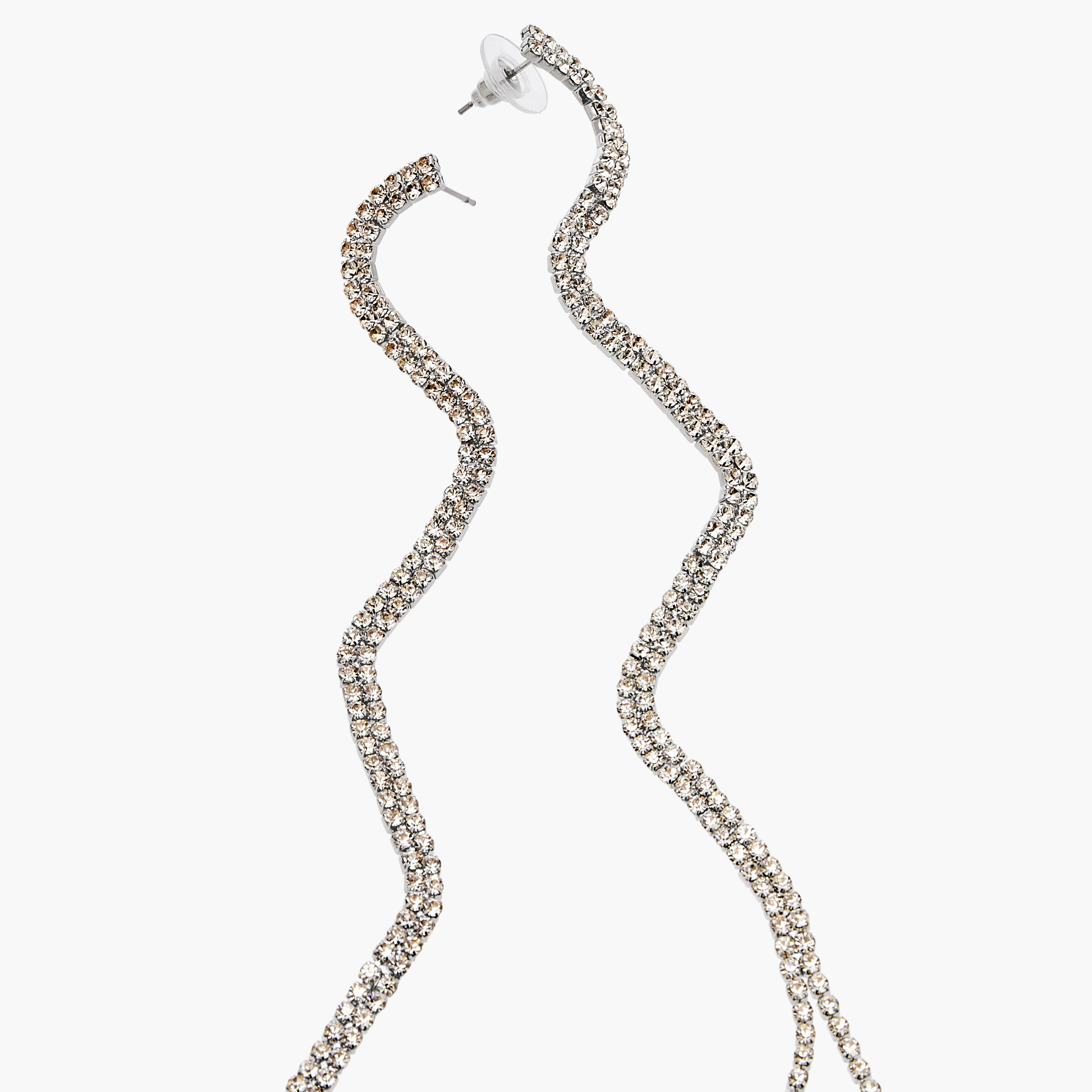 حلق متدلي مزيّن بمكبس إغلاق خلفي-women-watchesandjewellery-jewellery-earrings-image-5