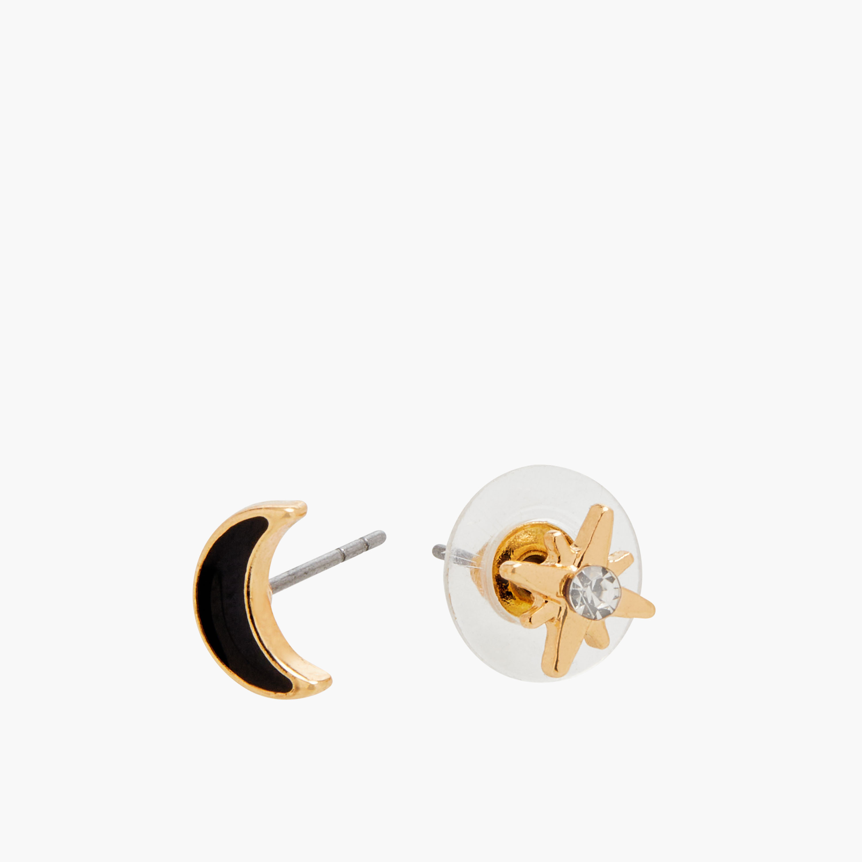 حلقان ميتاليك متنوعة مع زر ضغط خلفي - طقم 25 زوج-women-watchesandjewellery-jewellery-earrings-image-4