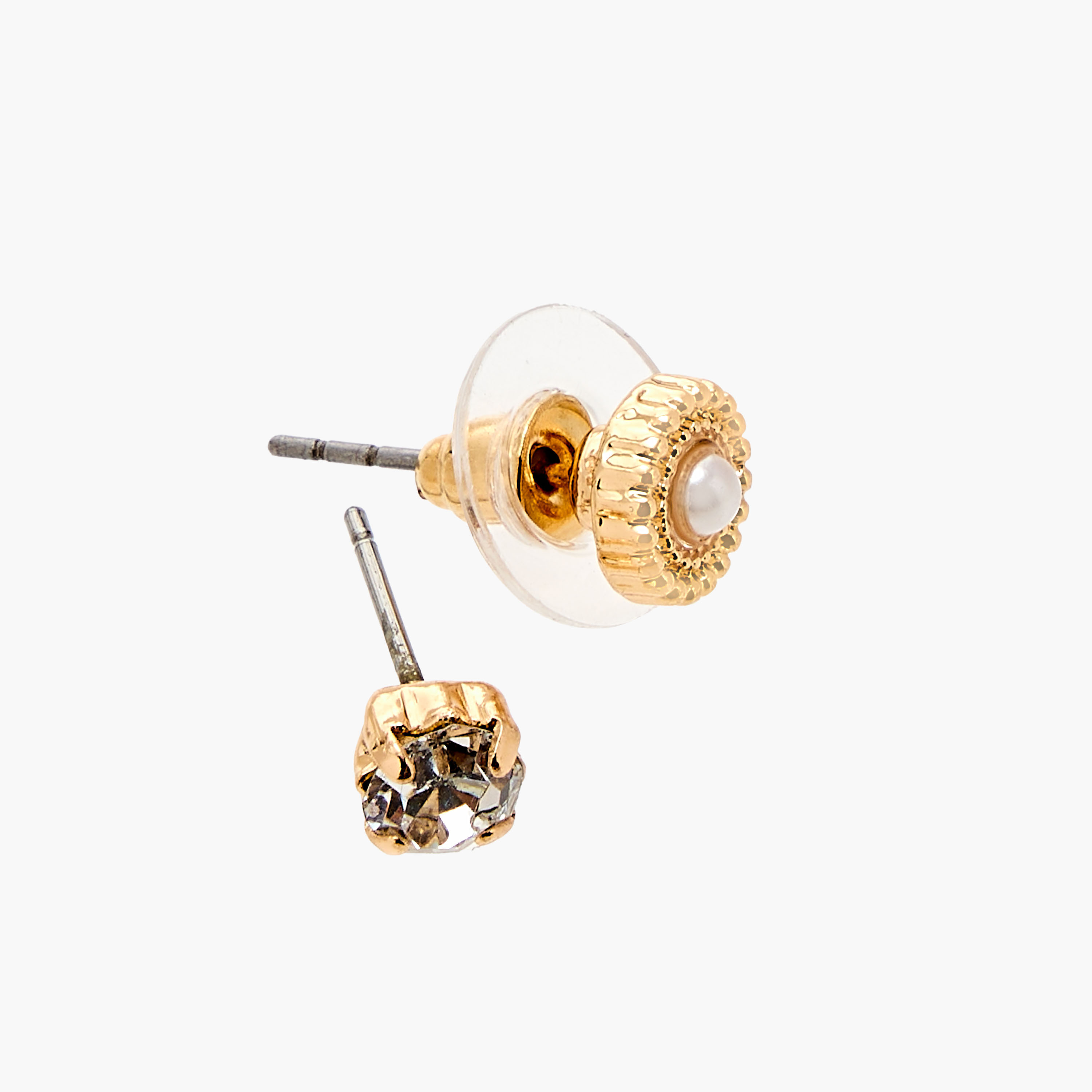 Assorted Metallic Earrings with Pushback Closure - Set of 20-women-watchesandjewellery-jewellery-earrings-image-4