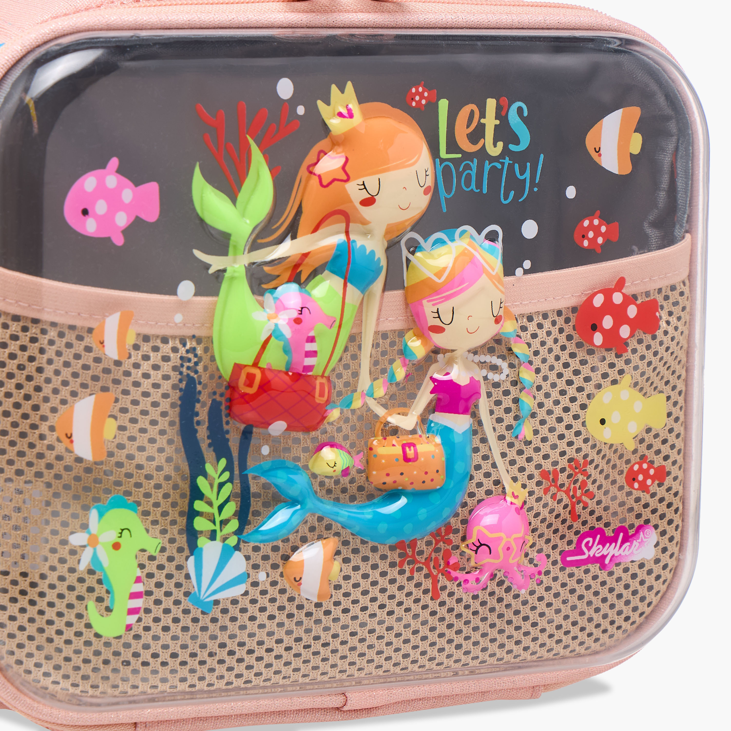 Skylar Mermaid Lunch Bag with Top Handle and Zip Closure-school-lunchessentials-lunchbags-image-7