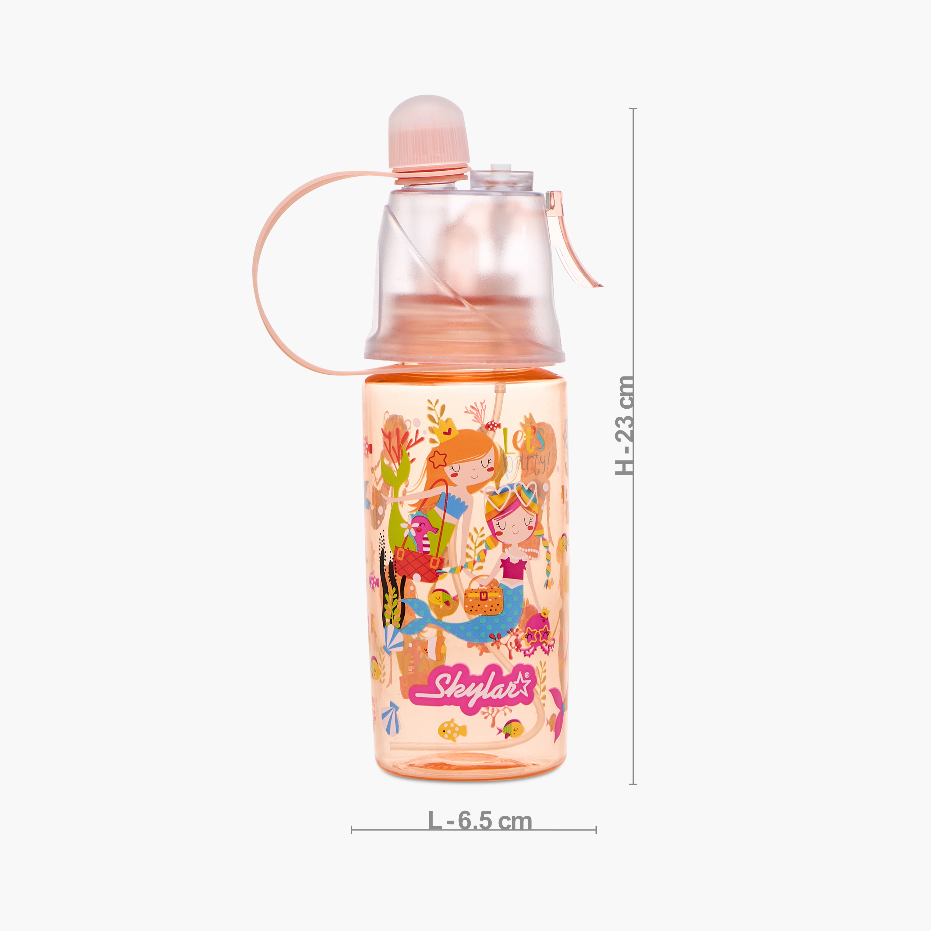 Skylar Mermaid Tritan Water Bottle with Spray and BPA-Free -promo_LS20_OMN-image-2