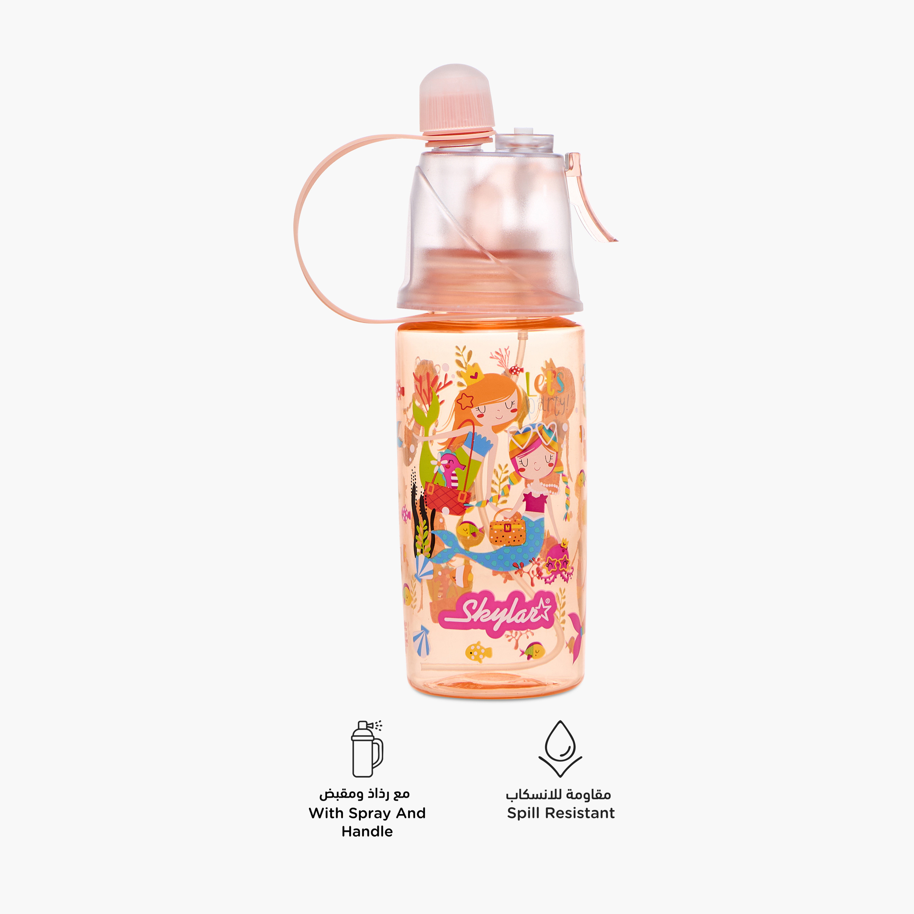 Skylar Mermaid Tritan Water Bottle with Spray and BPA-Free -promo_LS20_OMN-image-4
