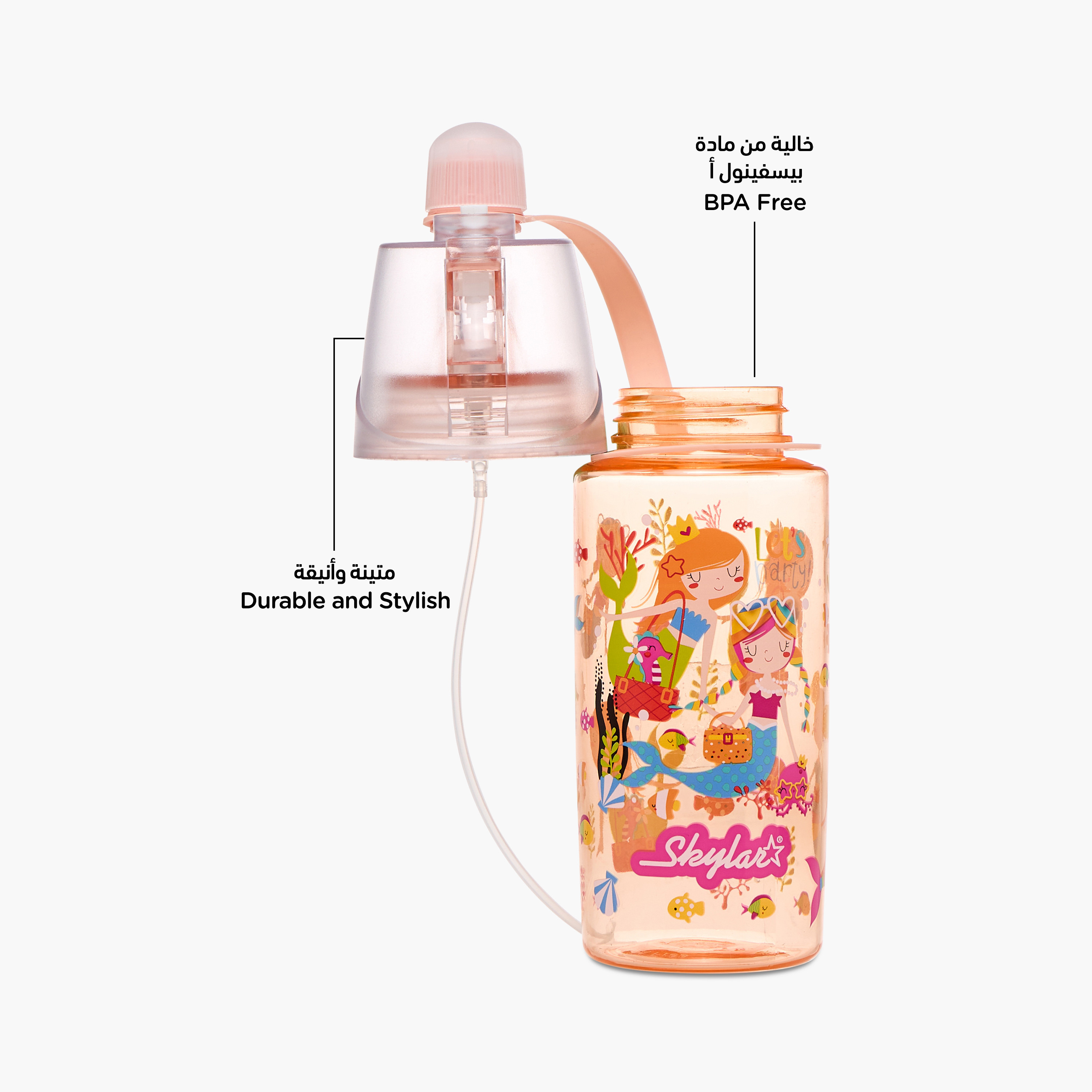 Skylar Mermaid Tritan Water Bottle with Spray and BPA-Free -promo_LS20_OMN-image-6