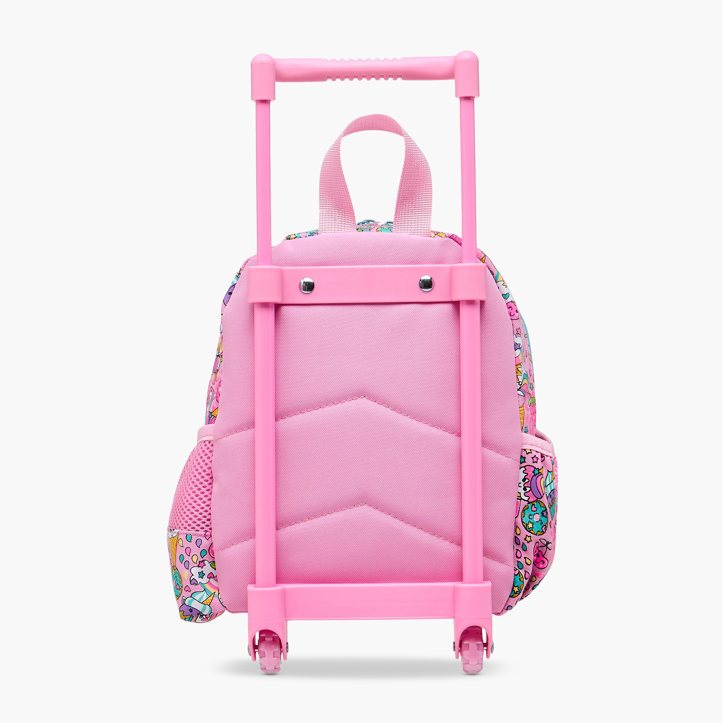 Skylar Ice Cream Trolley Bag for Girls 2-5 Years with Padded Shoulder Straps -school-bagsandbackpacks-trolleybags-image-7